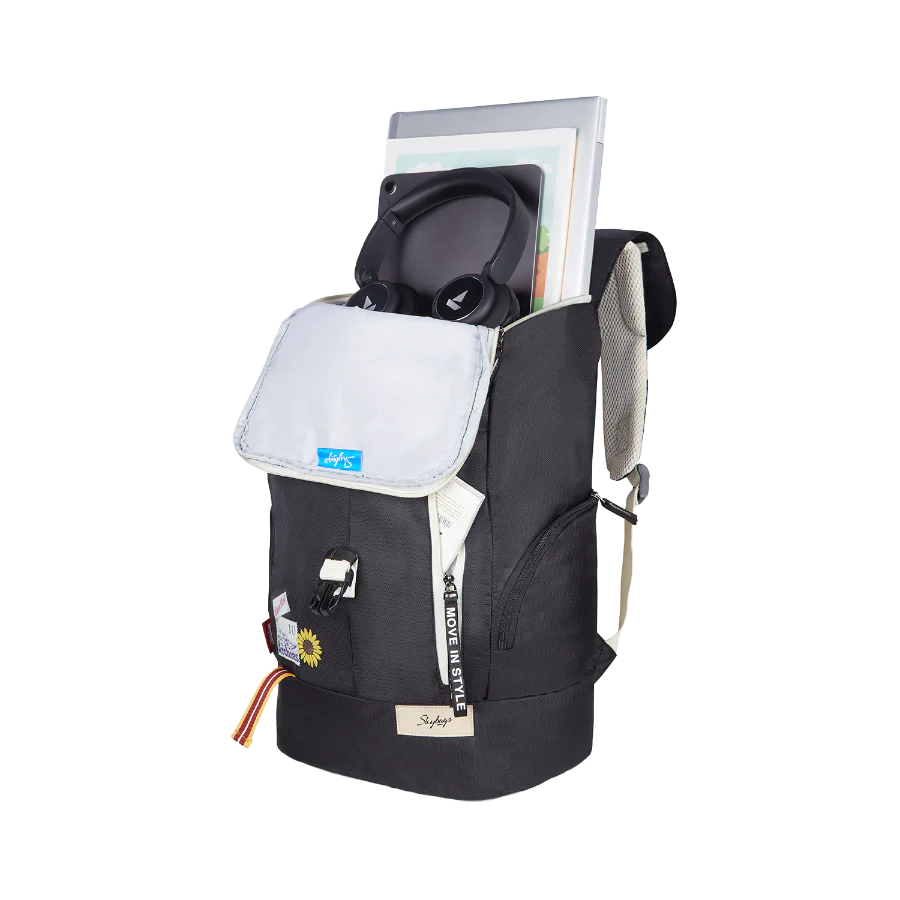 Archies College Backpack 02 (E) Black - Image 7