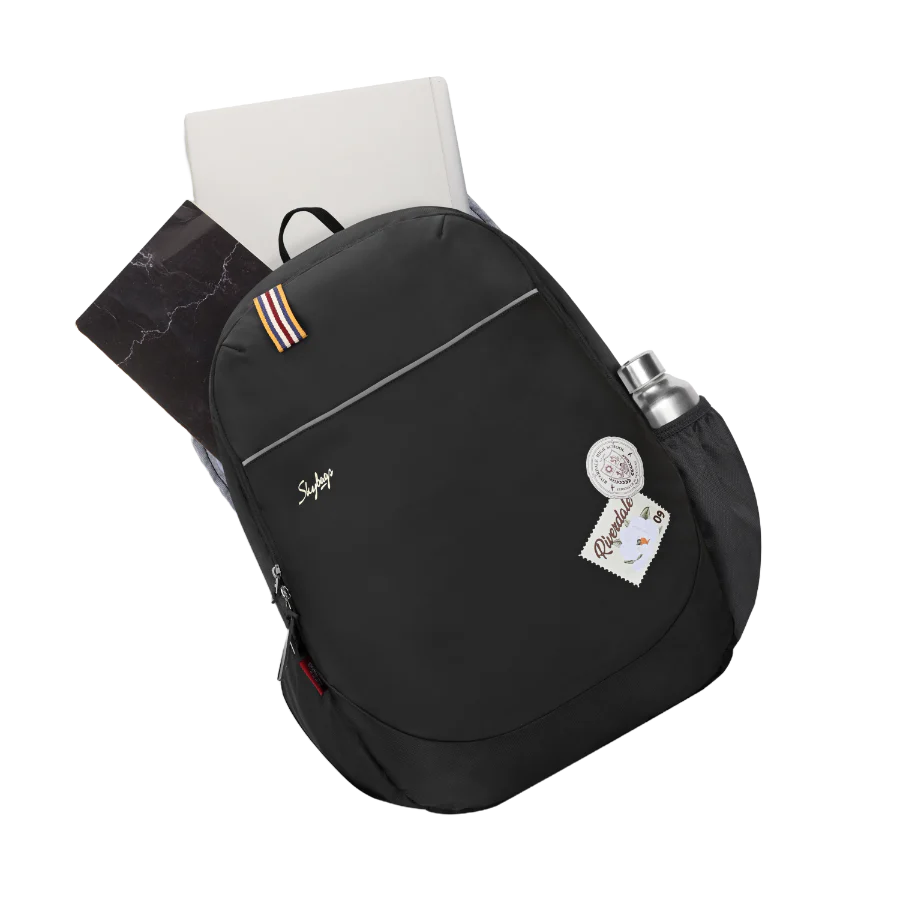 Archies Laptop Backpack 01 (E) Black - Image 9