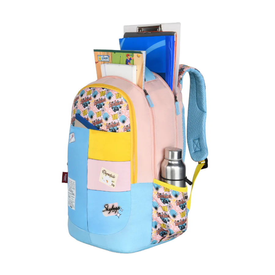 Archies School Backpack 01 (E) Light Blue - Image 7
