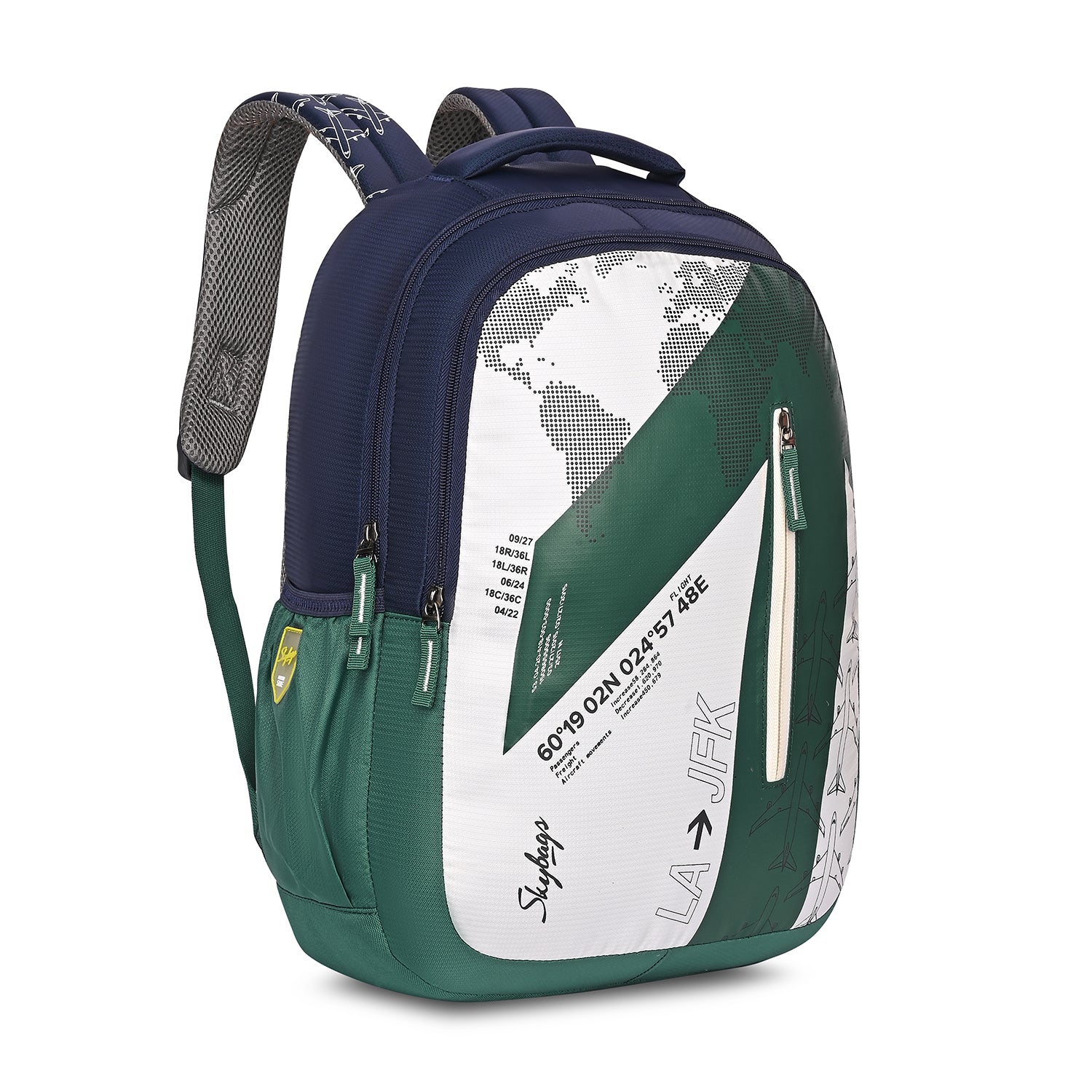 ATLAS 01 SCHOOL BACKPACK (H) GREEN - Image 2