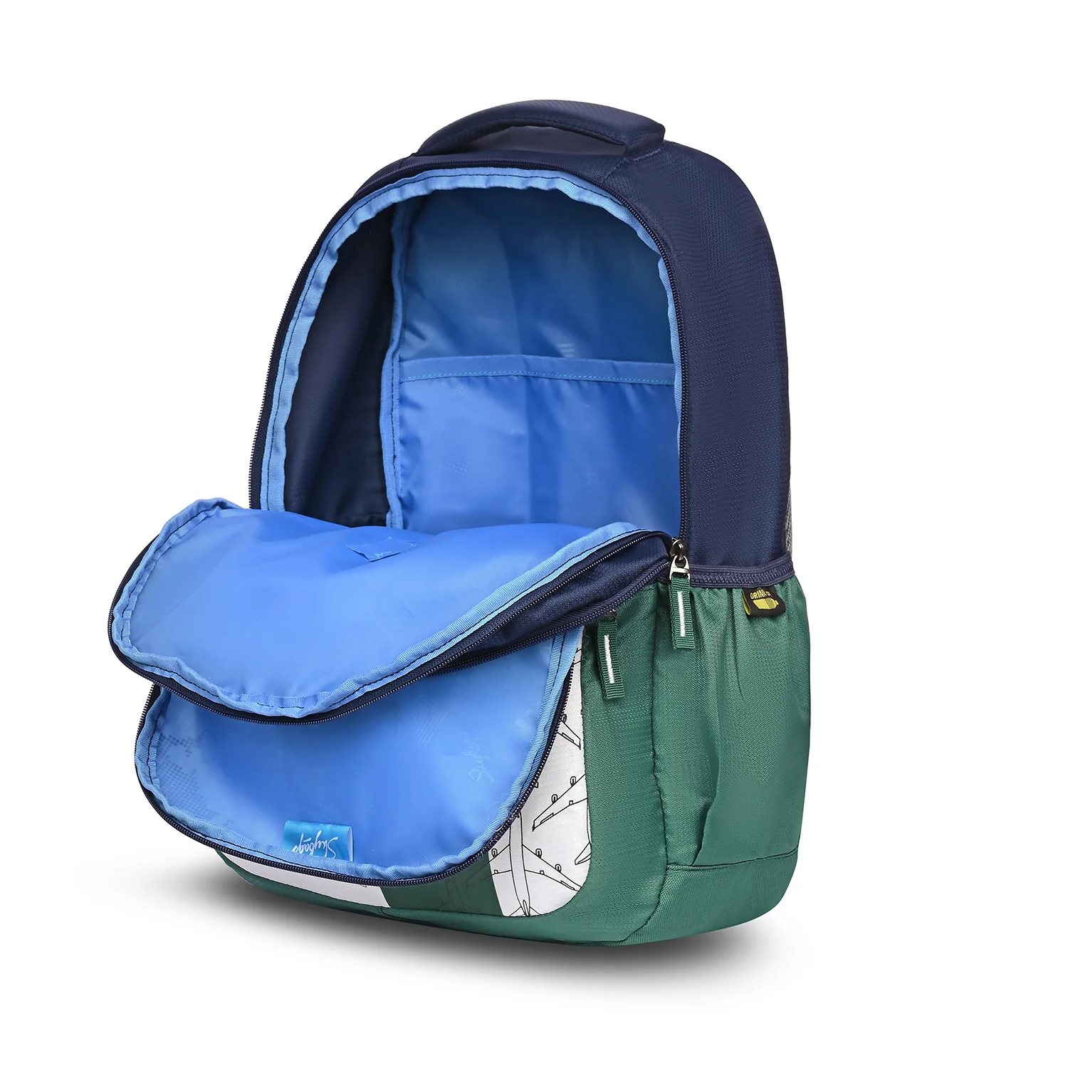 ATLAS 01 SCHOOL BACKPACK (H) GREEN - Image 8