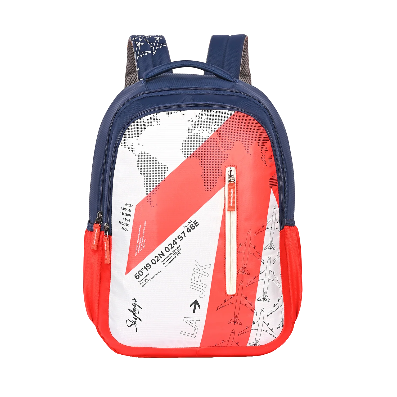 ATLAS 01 SCHOOL BACKPACK (H) ORANGE