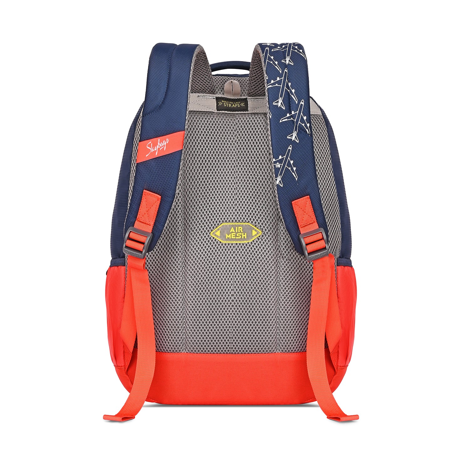 ATLAS 01 SCHOOL BACKPACK (H) ORANGE - Image 6