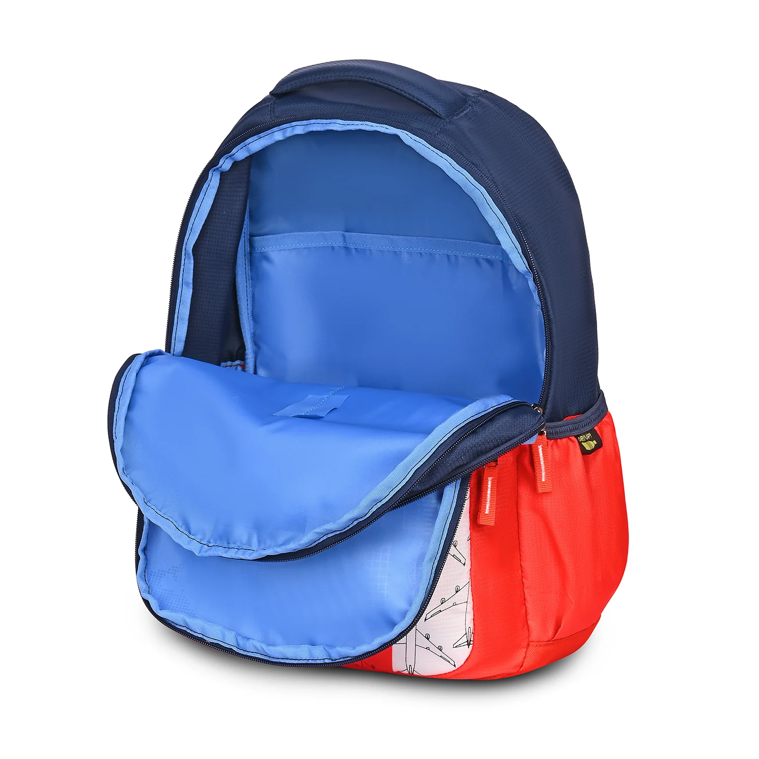 ATLAS 01 SCHOOL BACKPACK (H) ORANGE - Image 9