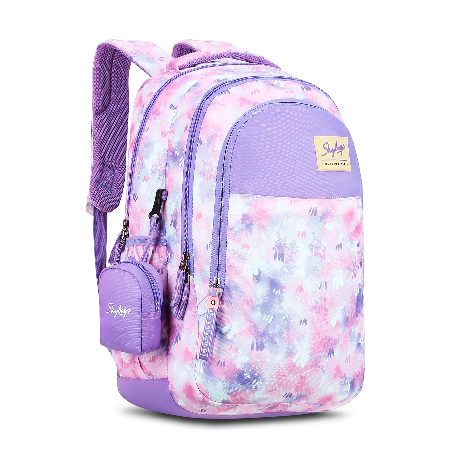 BLISS 01 SCHOOL BACKPACK (H) ORCHID - Image 2