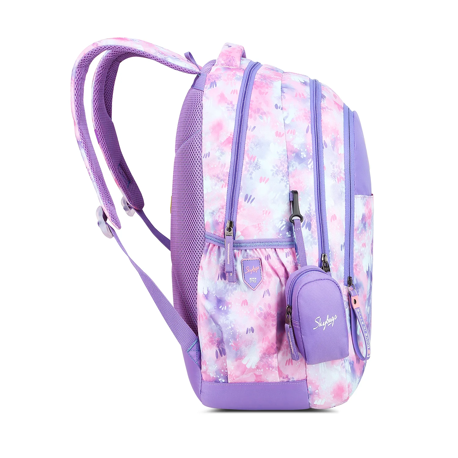 BLISS 01 SCHOOL BACKPACK (H) ORCHID - Image 4
