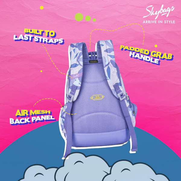 BLOOM 04 SCHOOL BACKPACK PURPLE - Image 5