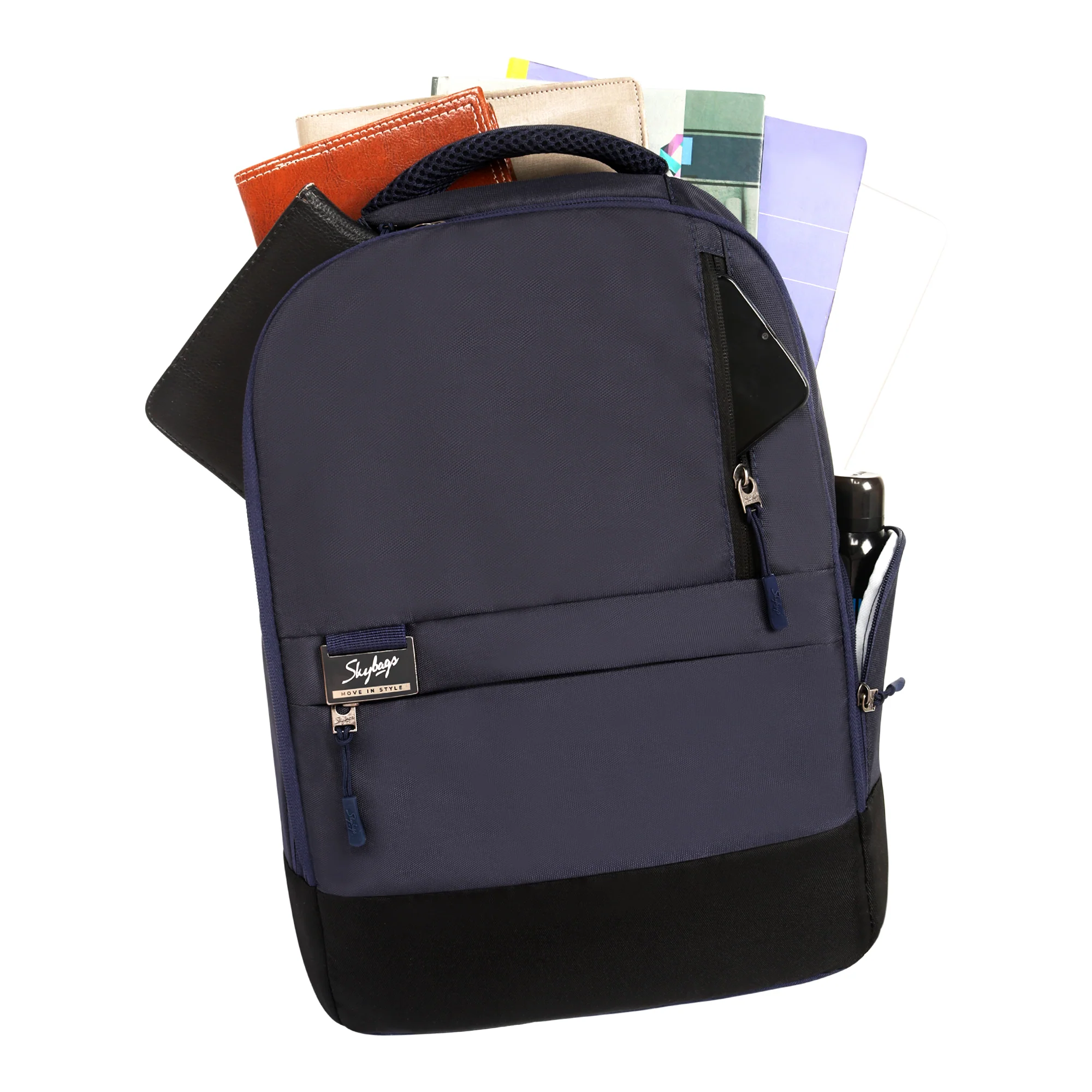 Lumous Laptop Backpack (E) Blue - Image 7