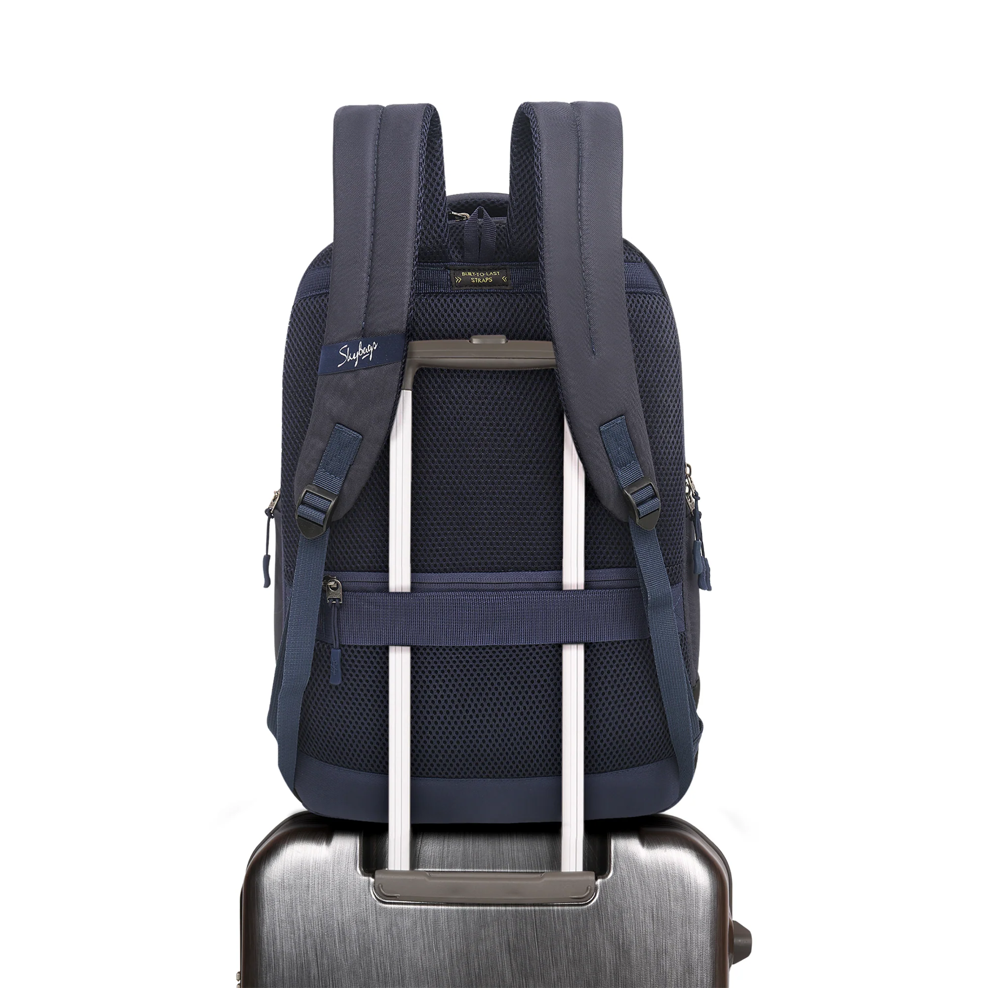 Lumous Laptop Backpack (E) Blue - Image 9