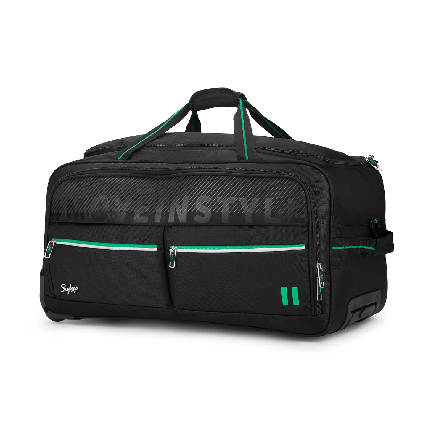 SKYBAGS MUSE DUFFLE LARGE CHECKIN LUGGAGE TROLLEY BAG BLACK - Image 3