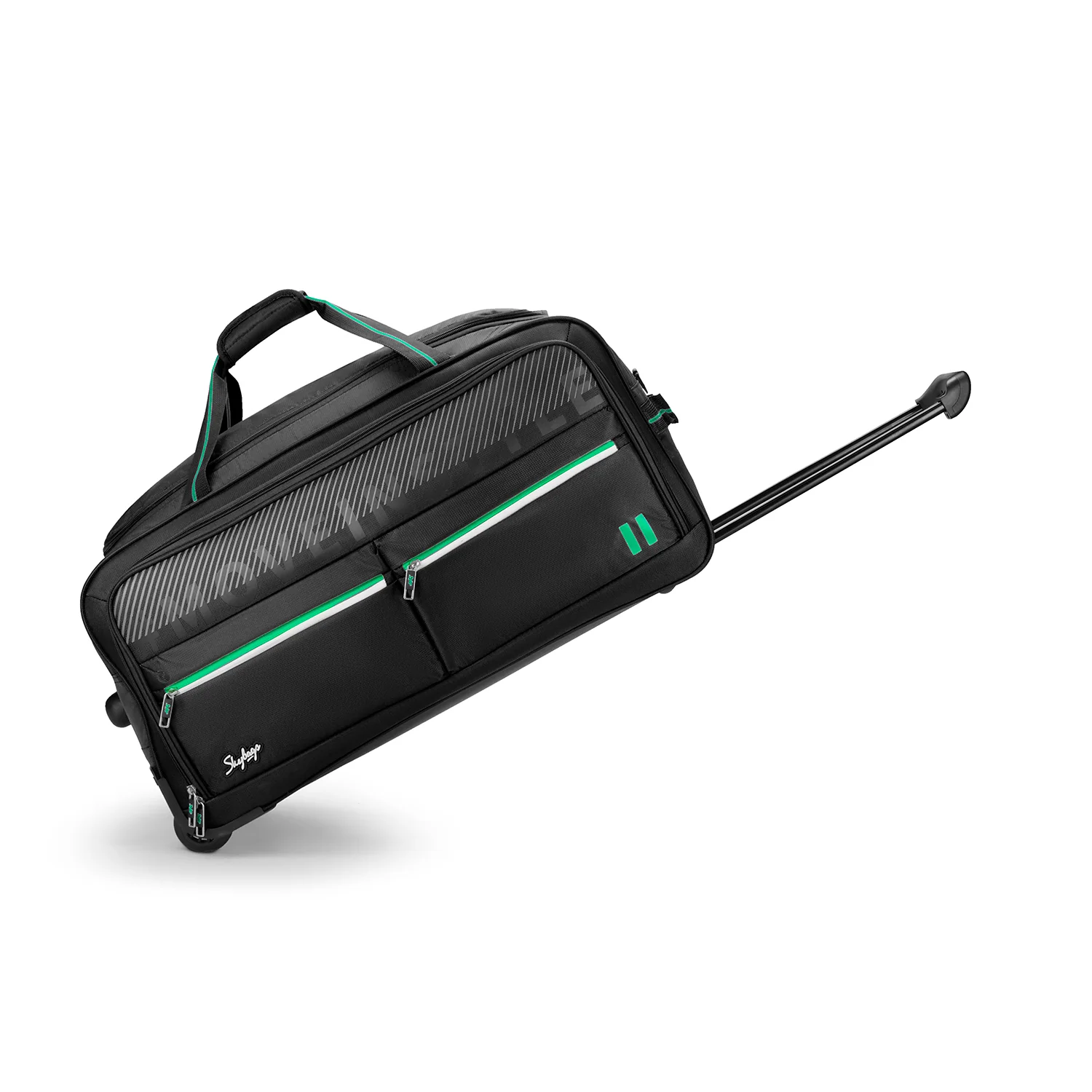 SKYBAGS MUSE DUFFLE LARGE CHECKIN LUGGAGE TROLLEY BAG BLACK - Image 6