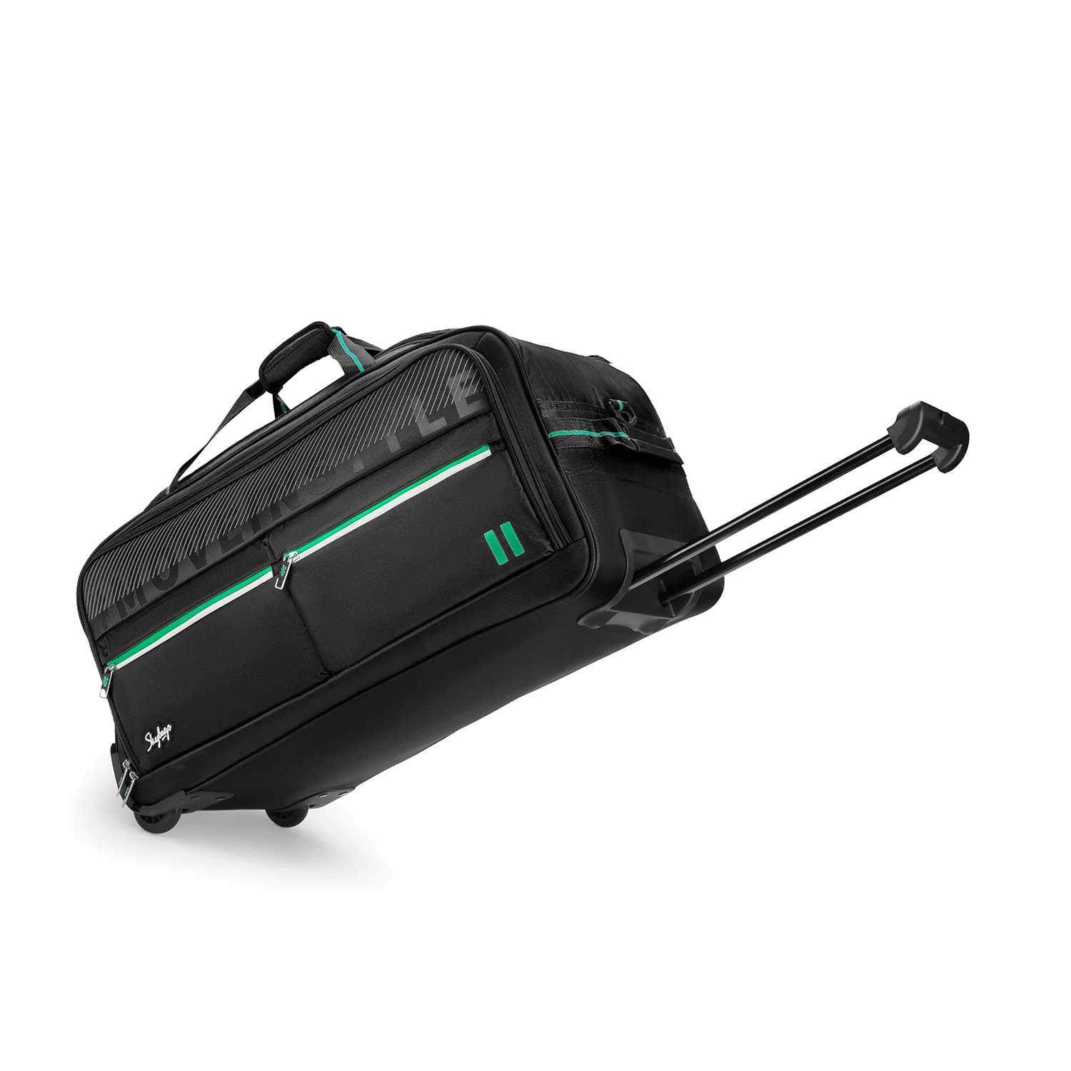 SKYBAGS MUSE DUFFLE LARGE CHECKIN LUGGAGE TROLLEY BAG BLACK - Image 7