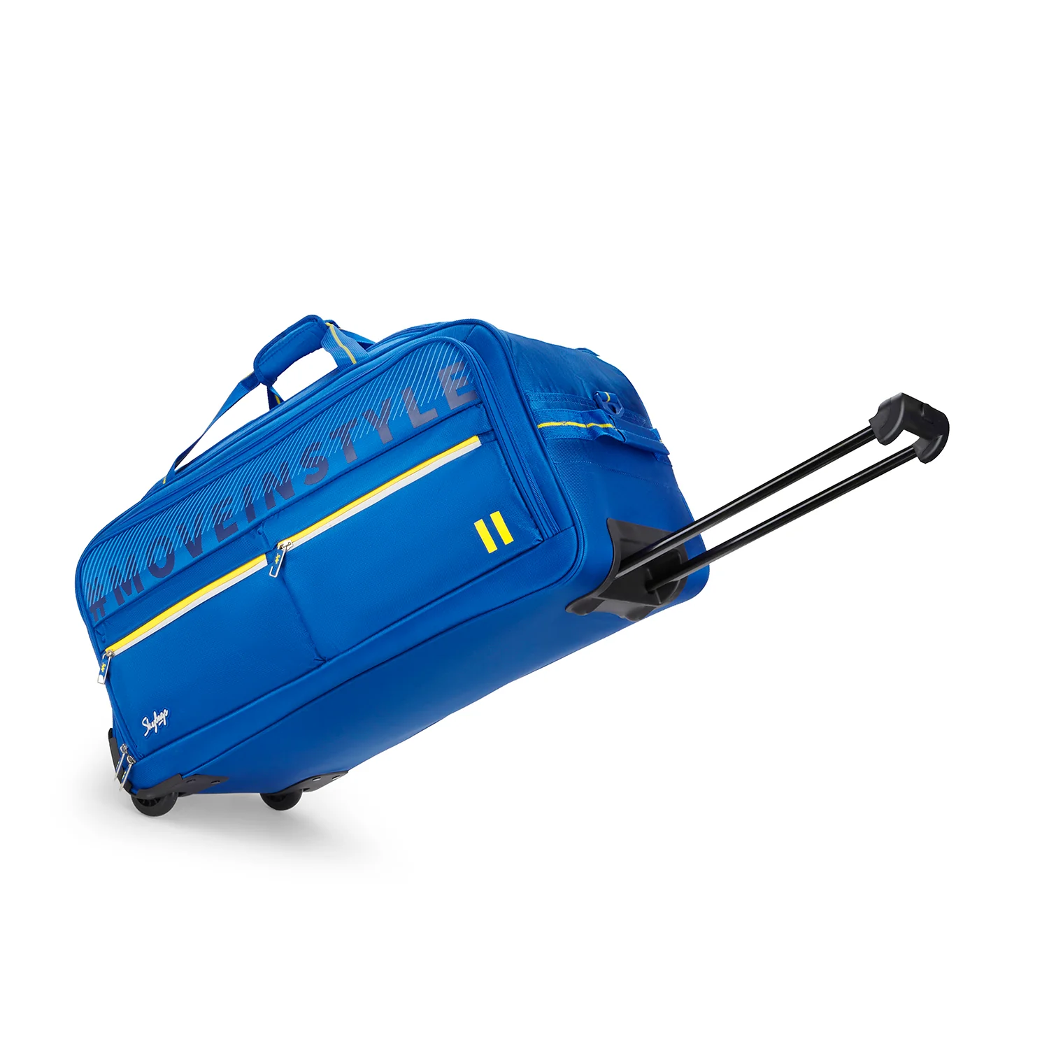 SKYBAGS MUSE DUFFLE LARGE CHECKIN LUGGAGE TROLLEY BAG BLUE - Image 6