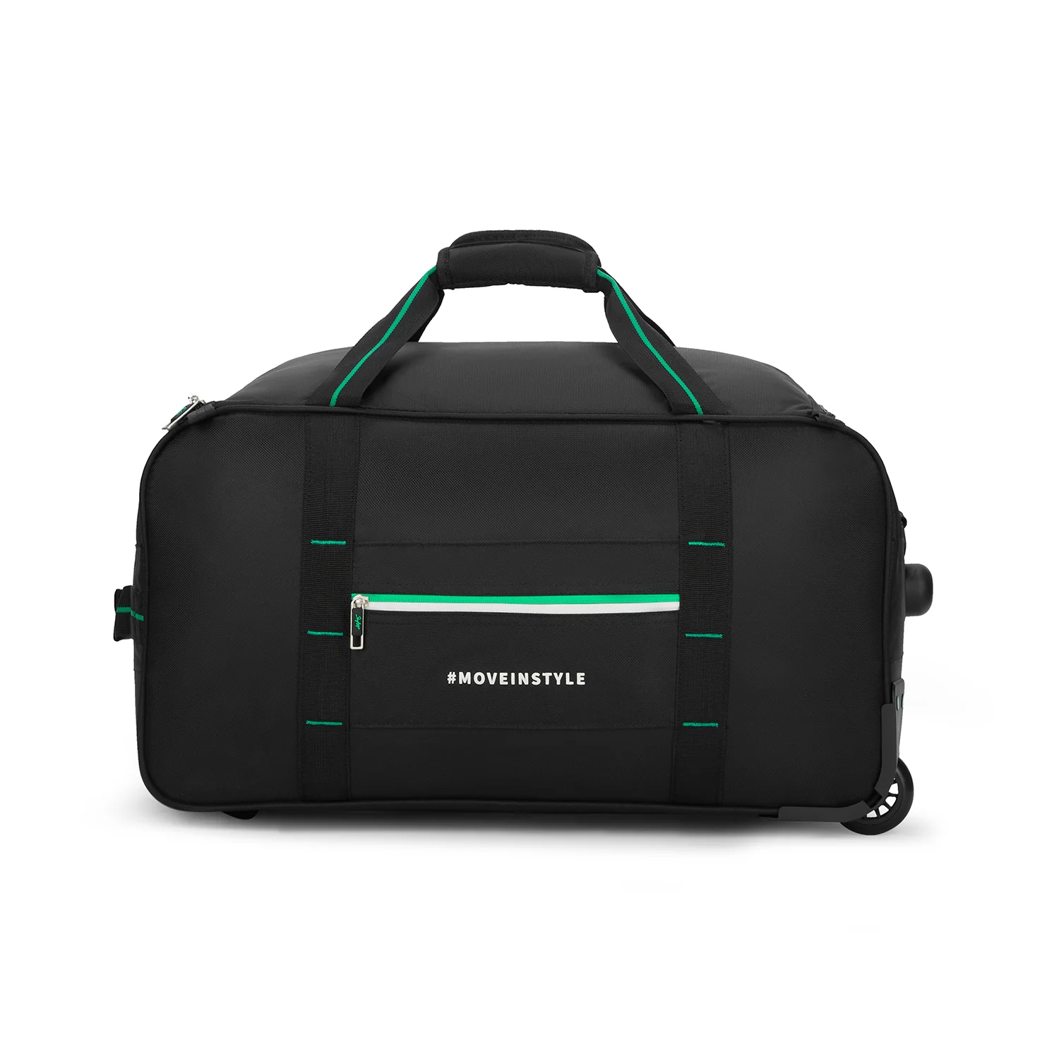 SKYBAGS MUSE DUFFLE MEDIUM CHECKIN LUGGAGE TROLLEY BAG BLACK - Image 3