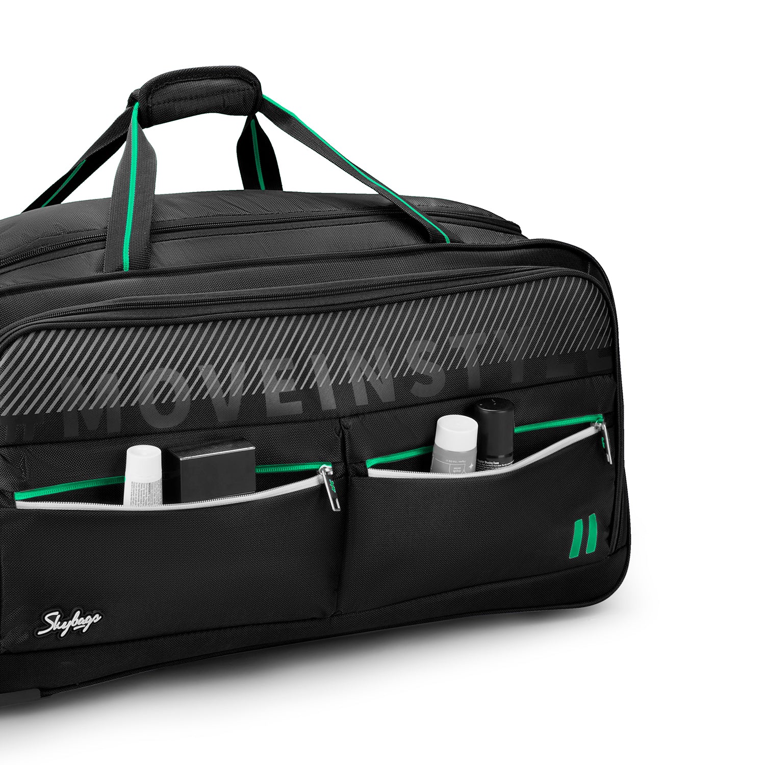 SKYBAGS MUSE DUFFLE MEDIUM CHECKIN LUGGAGE TROLLEY BAG BLACK - Image 8