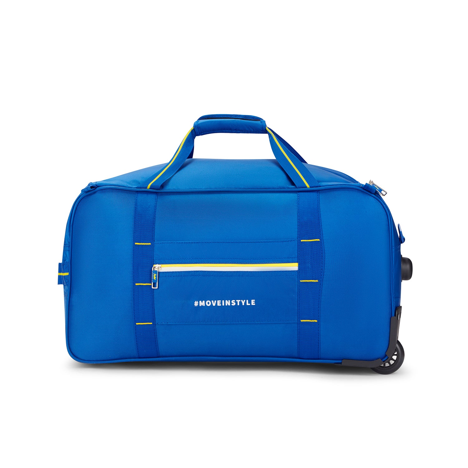 SKYBAGS MUSE DUFFLE MEDIUM CHECKIN LUGGAGE TROLLEY BAG BLUE - Image 3