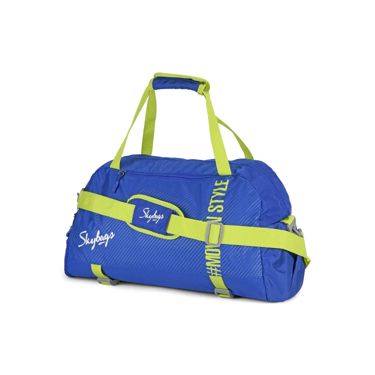 SKYBAGS ACTIVE GYM DUFFLE BAG BLUE - Image 3