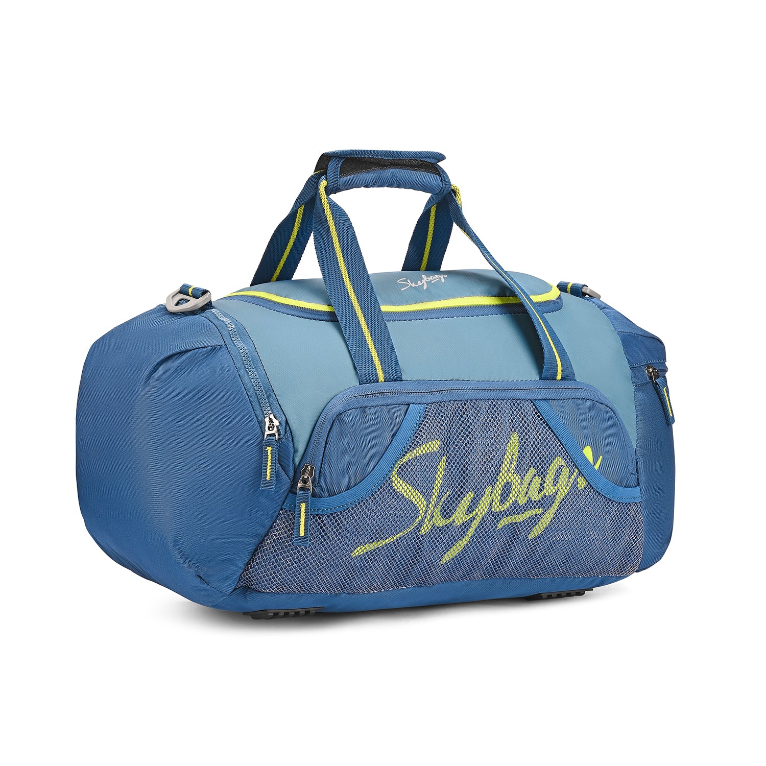 SKYBAGS ATHLETIX UNISEX GYM DUFFLE BAG BLUE - Image 3