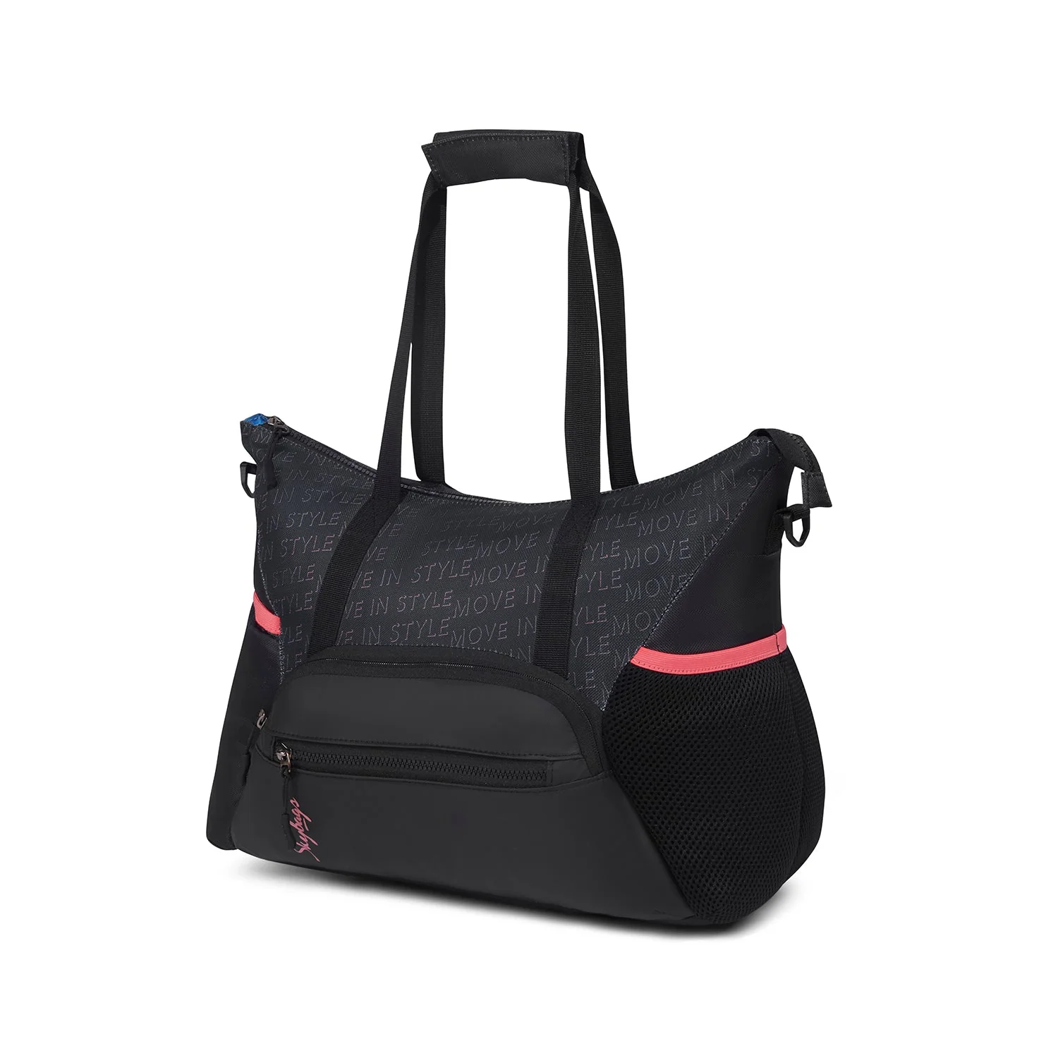 SKYBAGS ATHLETIX WOMEN'S GYM DUFFLE BAG BLACK - Image 4