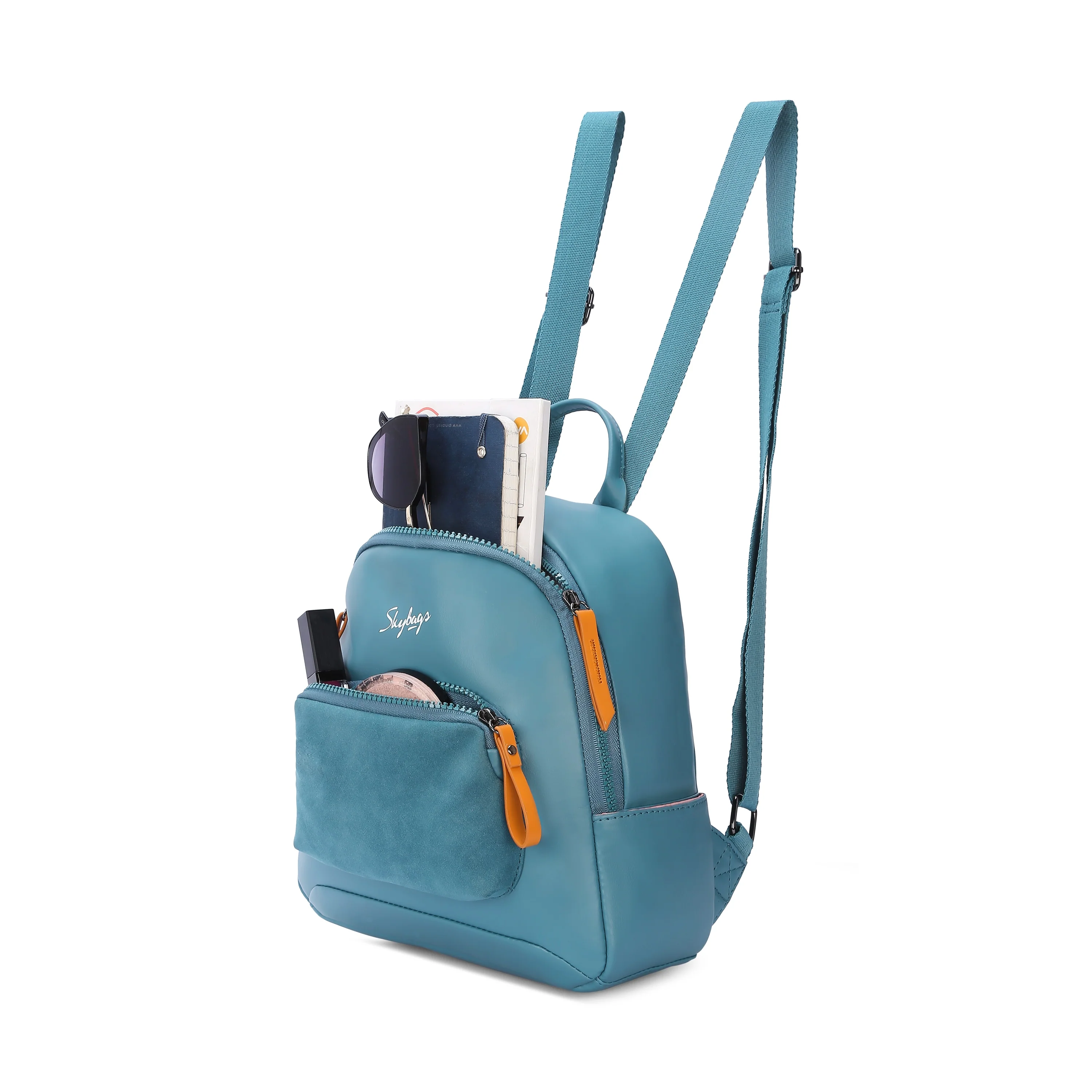 Skybags AURA 01 MINI BACKPACK GREEN - Image 8