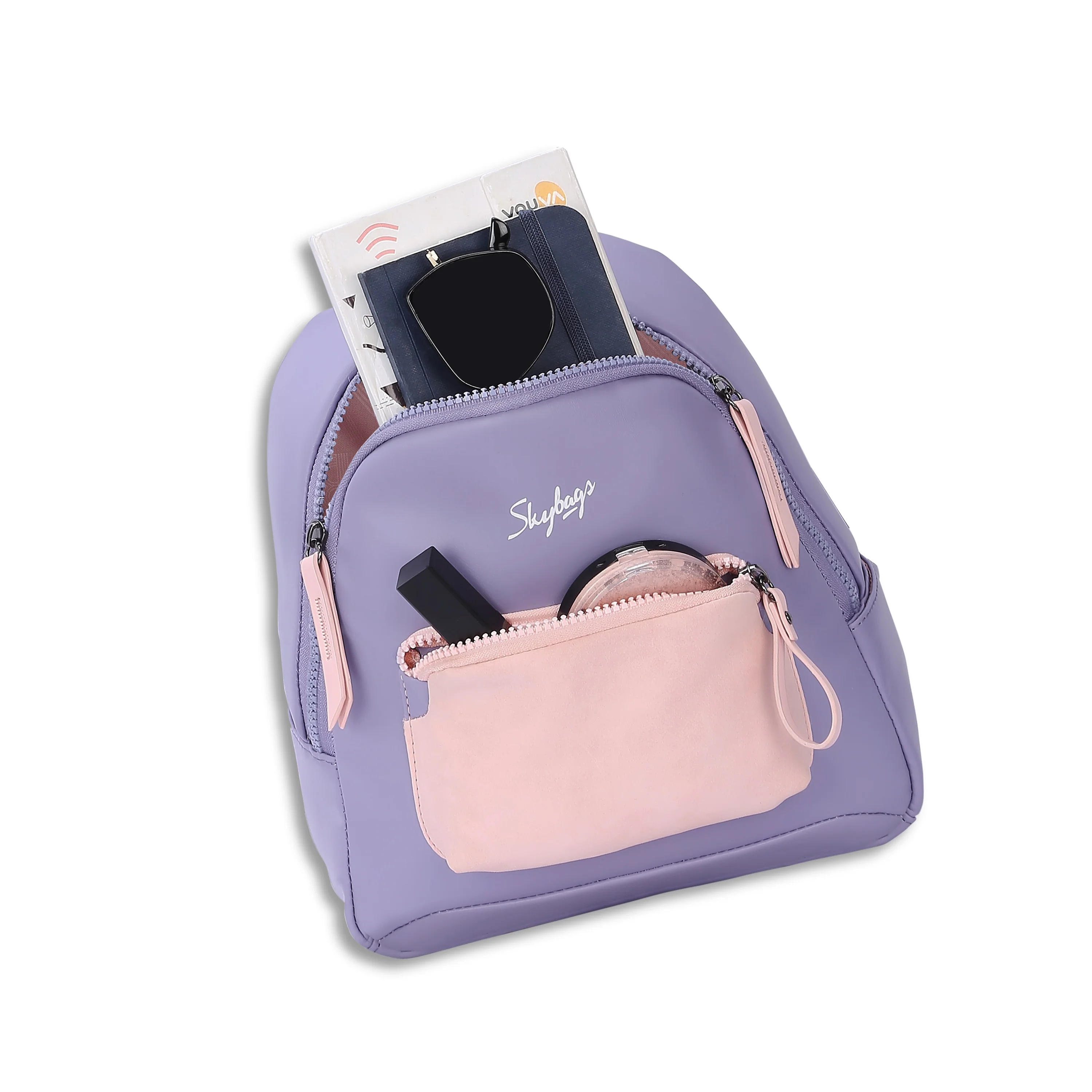 Skybags AURA 01 MINI BACKPACK GREEN - Image 10