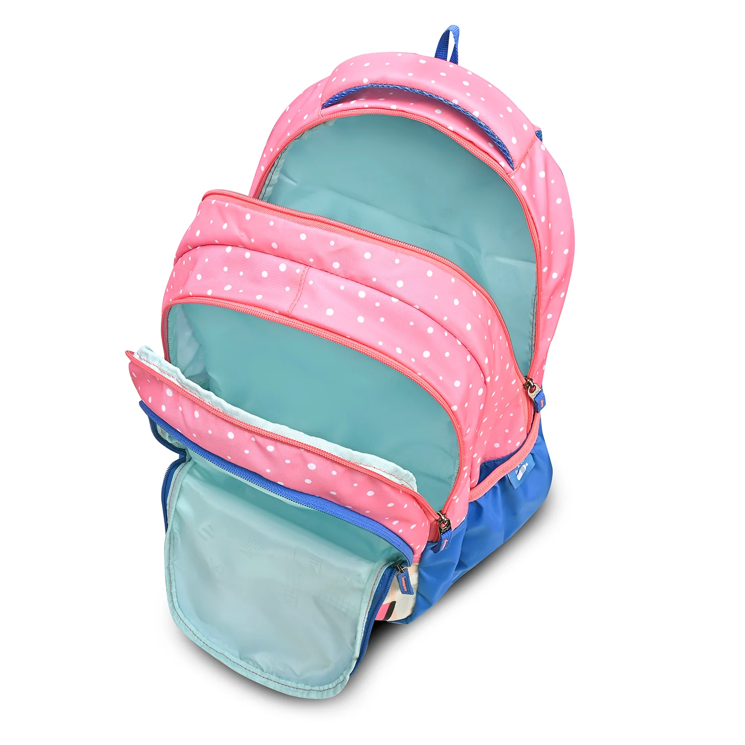 Skybags Blossom Pink Blue 36L School Bag - Image 9