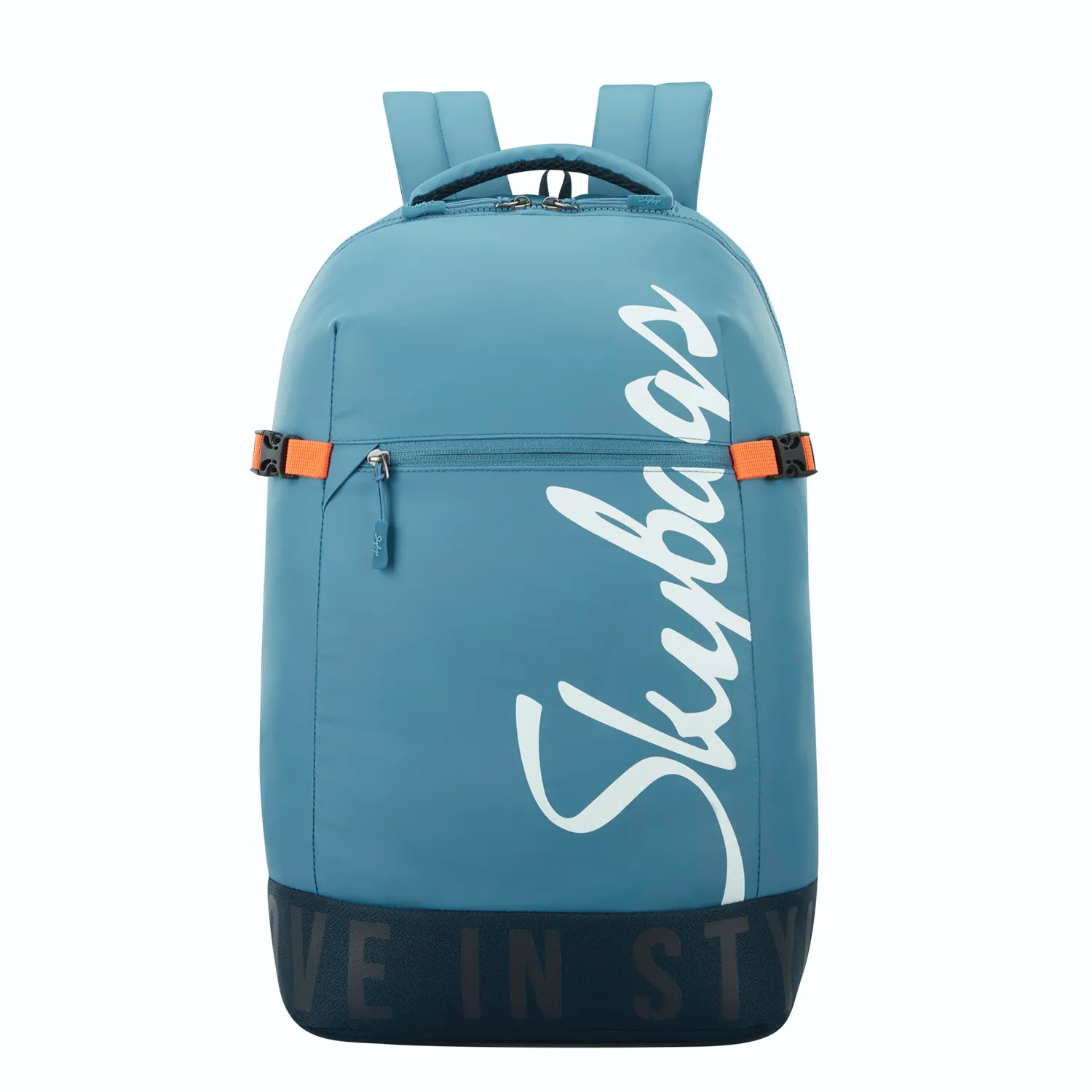 SKYBAGS Boho 01 Backpack With Rain Cover Light Blue - Image 2
