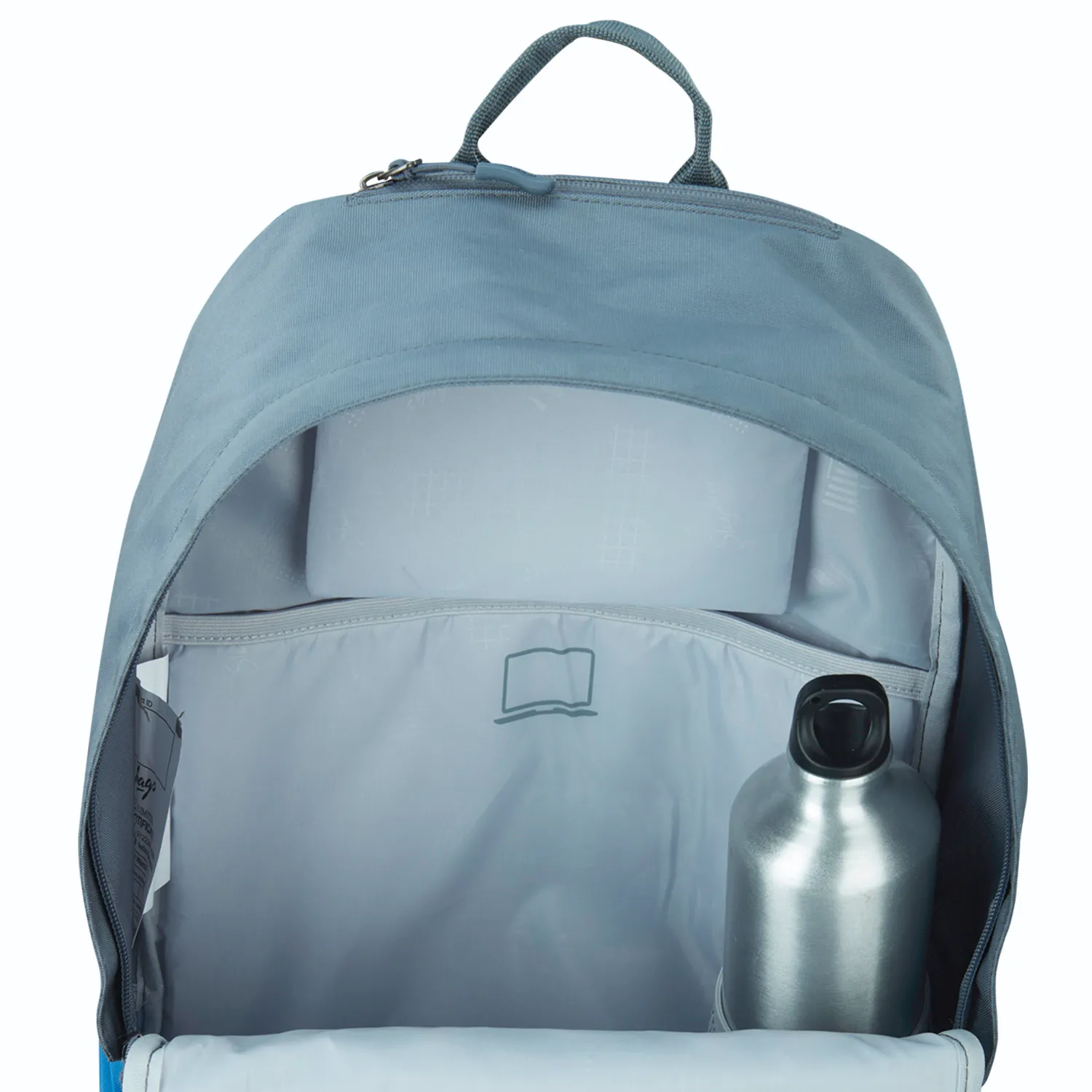 Skybags Boho 03 Backpack Grey - Image 6