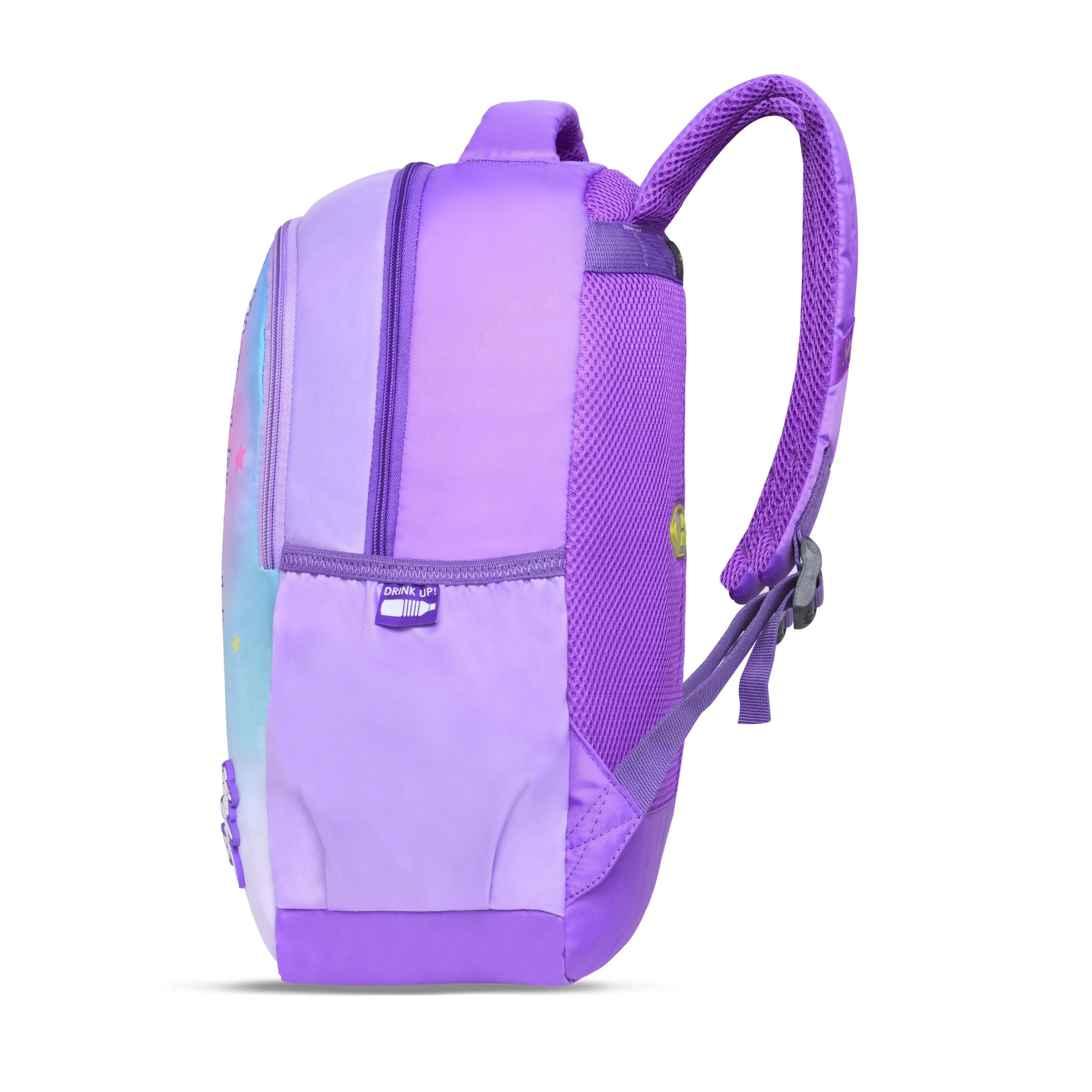 Skybags Bubbles Unicorn 03 School Backpack Lilac - Image 4