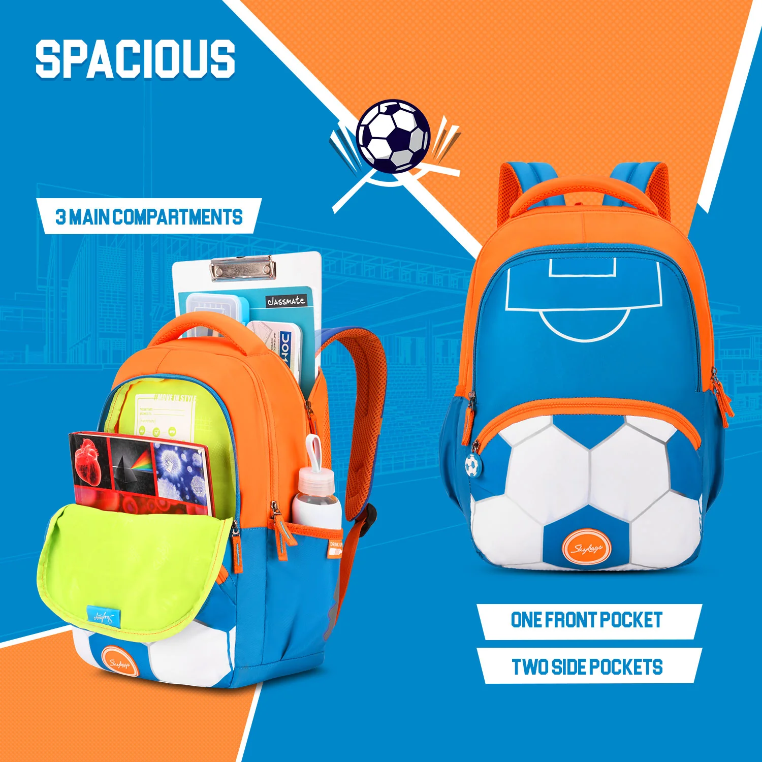 Buddy Plus Orange Blue - Image 3