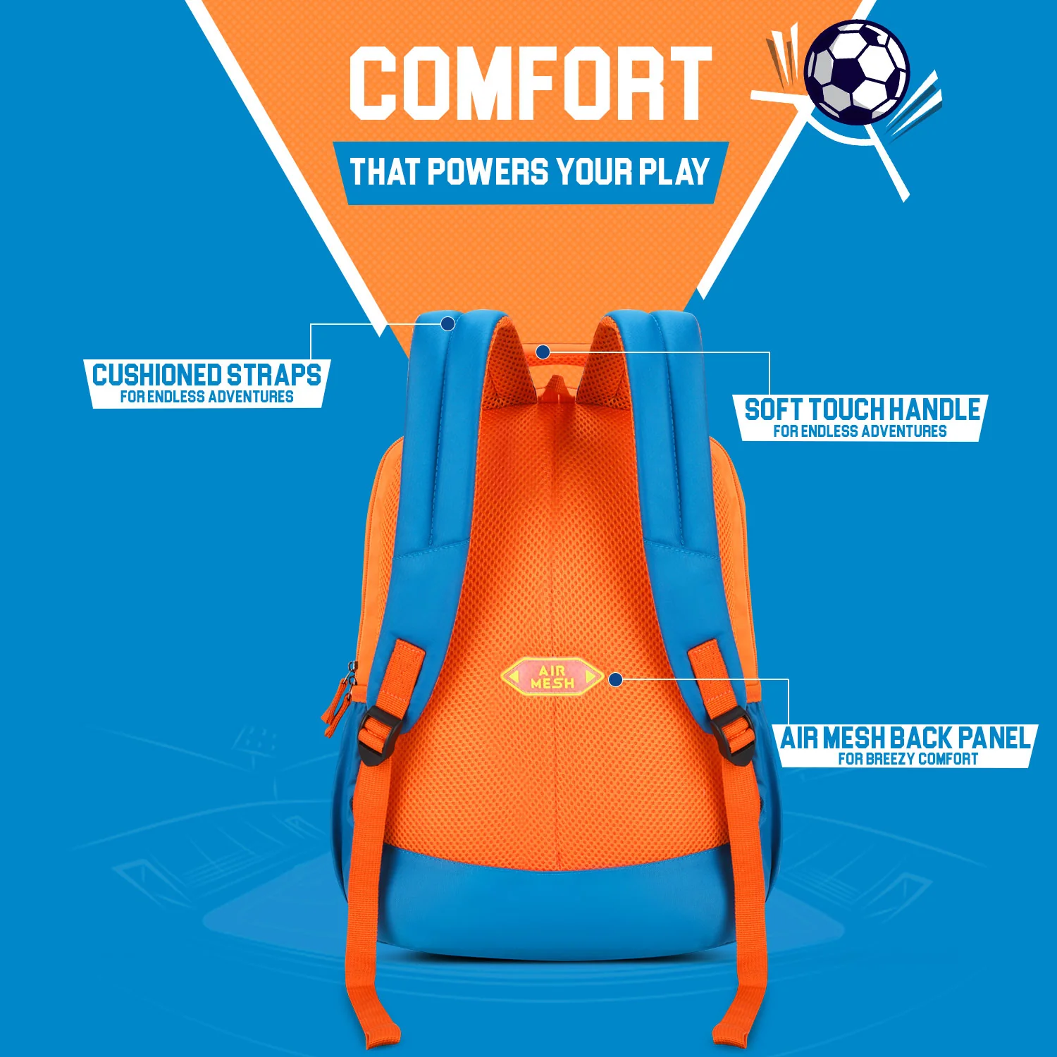 Buddy Plus Orange Blue - Image 4