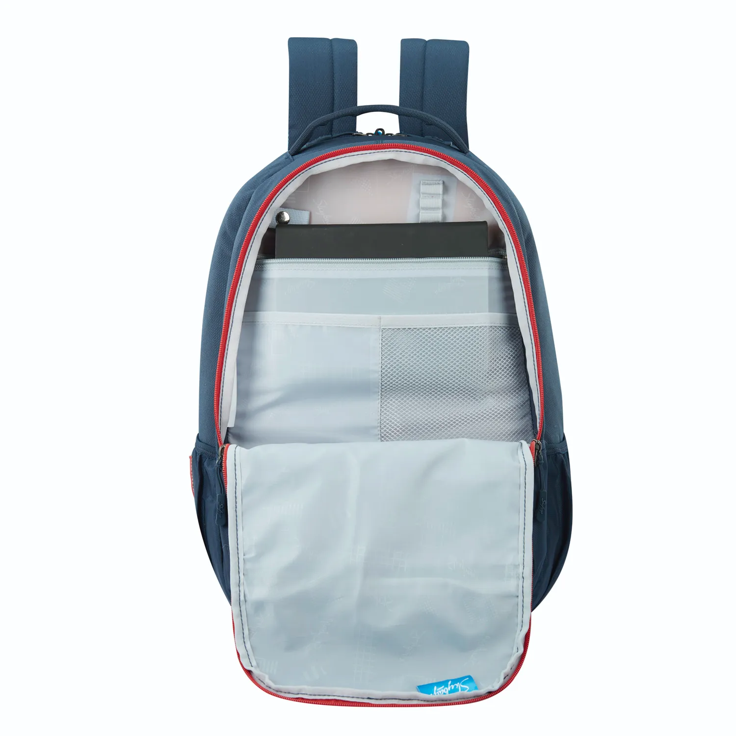 Skybags Campus 02 Laptop Backpack Navy Blue - Image 5
