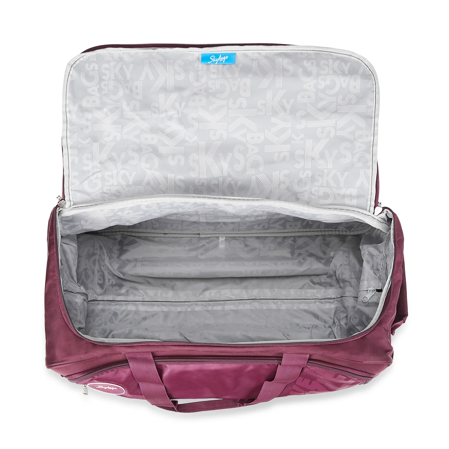 SKYBAGS CASPER DUFFLE LARGE CHECKIN LUGGAGE TROLLEY BAG RED - Image 6