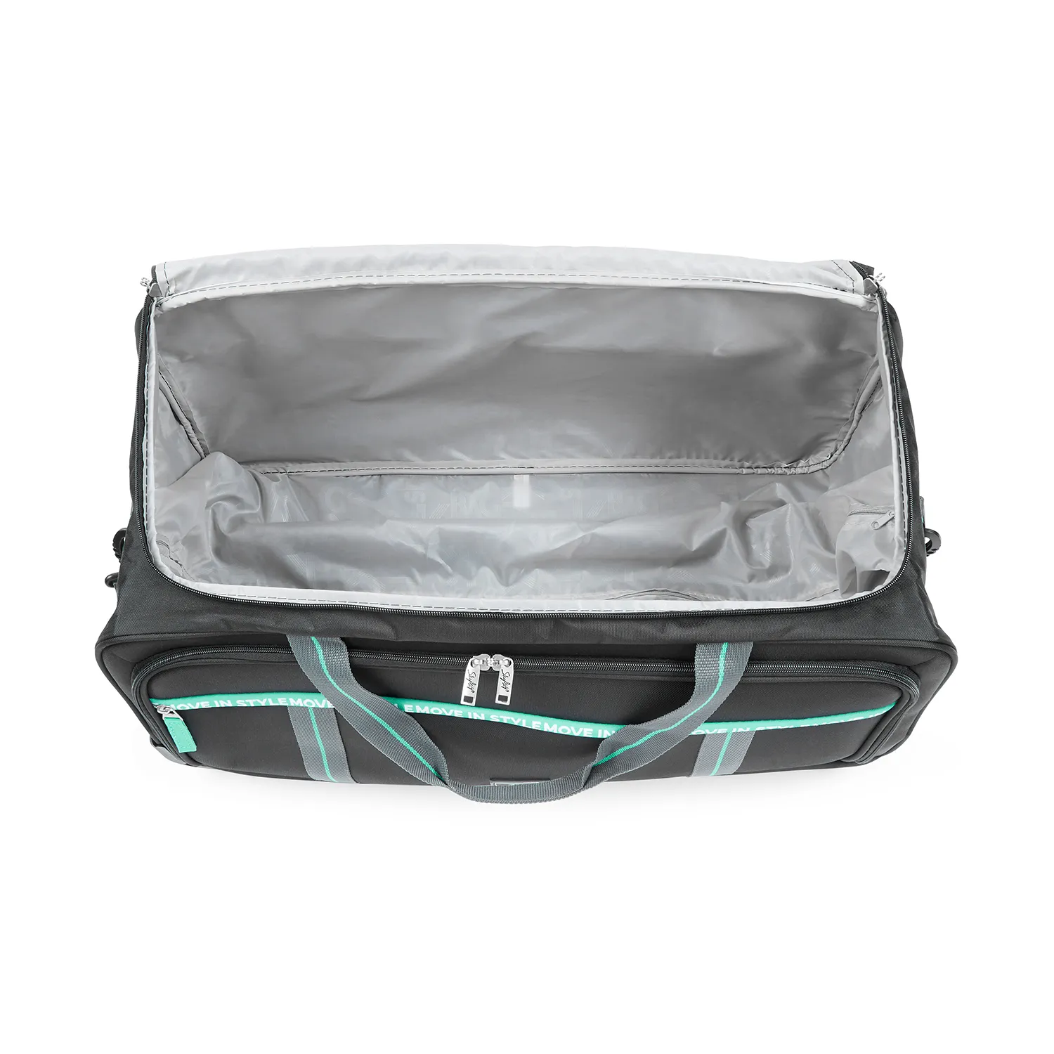 SKYBAGS CASPER PLUS DUFFLE LARGE CHECKIN LUGGAGE TROLLEY BAG BLACK - Image 6