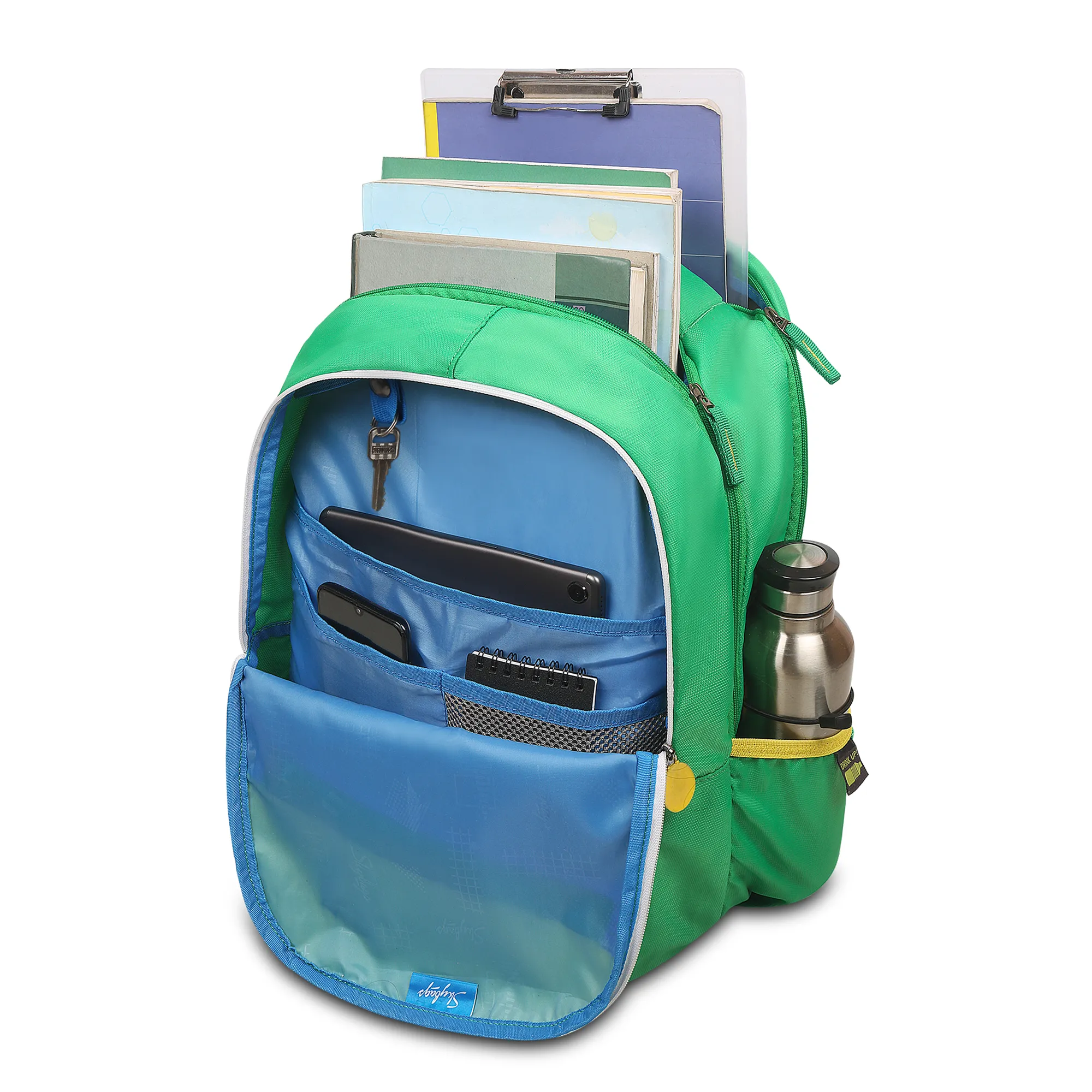 Skybags Chase School Backpack Green - Image 5