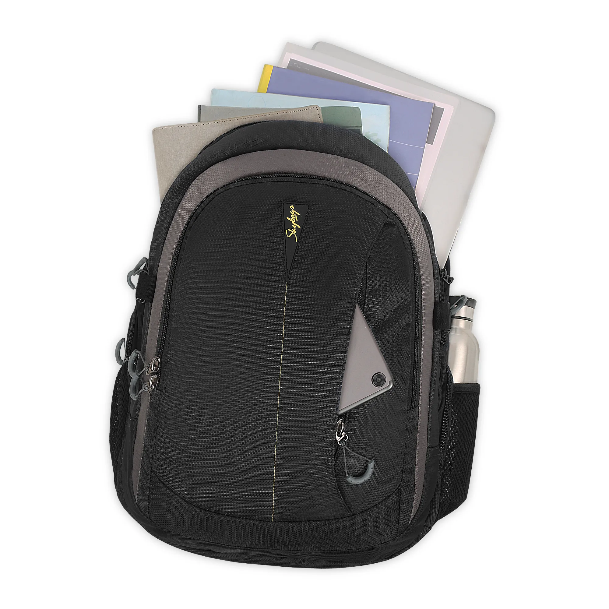 Skybags Chester Plus Laptop Backpack Black - Image 13