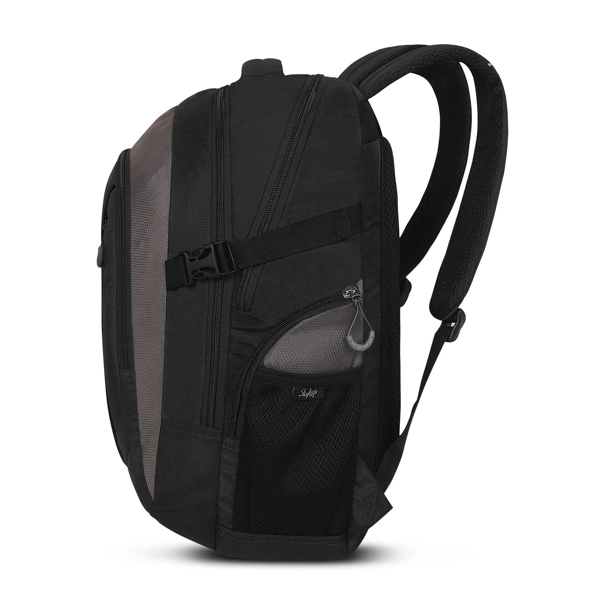 Skybags Chester Plus Laptop Backpack Black - Image 6