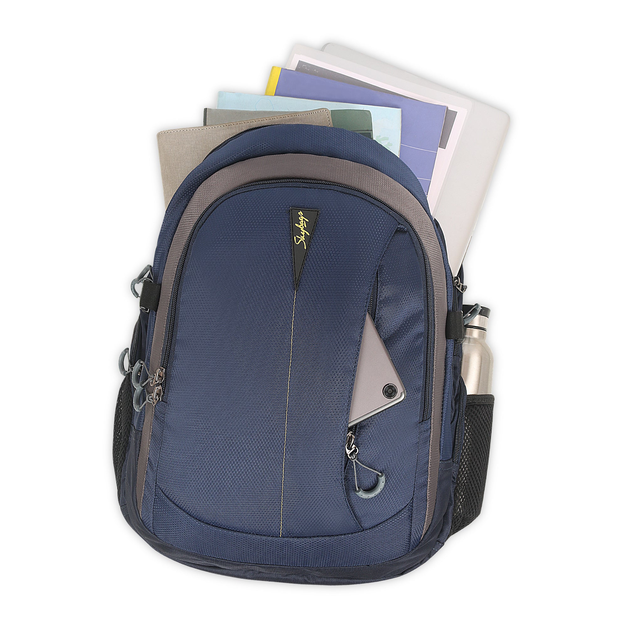 Skybags Chester Plus Laptop Backpack Blue - Image 12