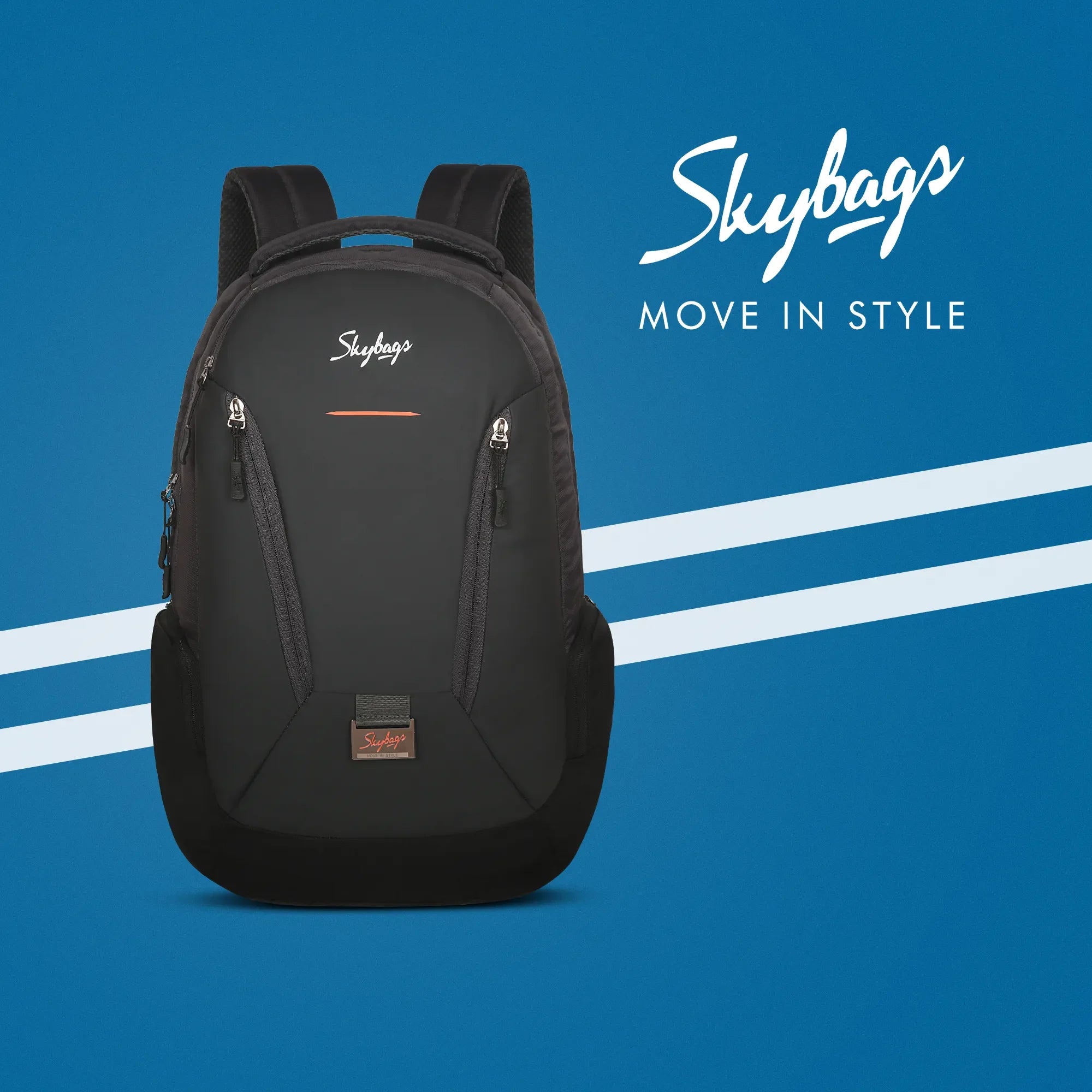 Skybags Chester Pro 01 Laptop Backpack Black - Image 12