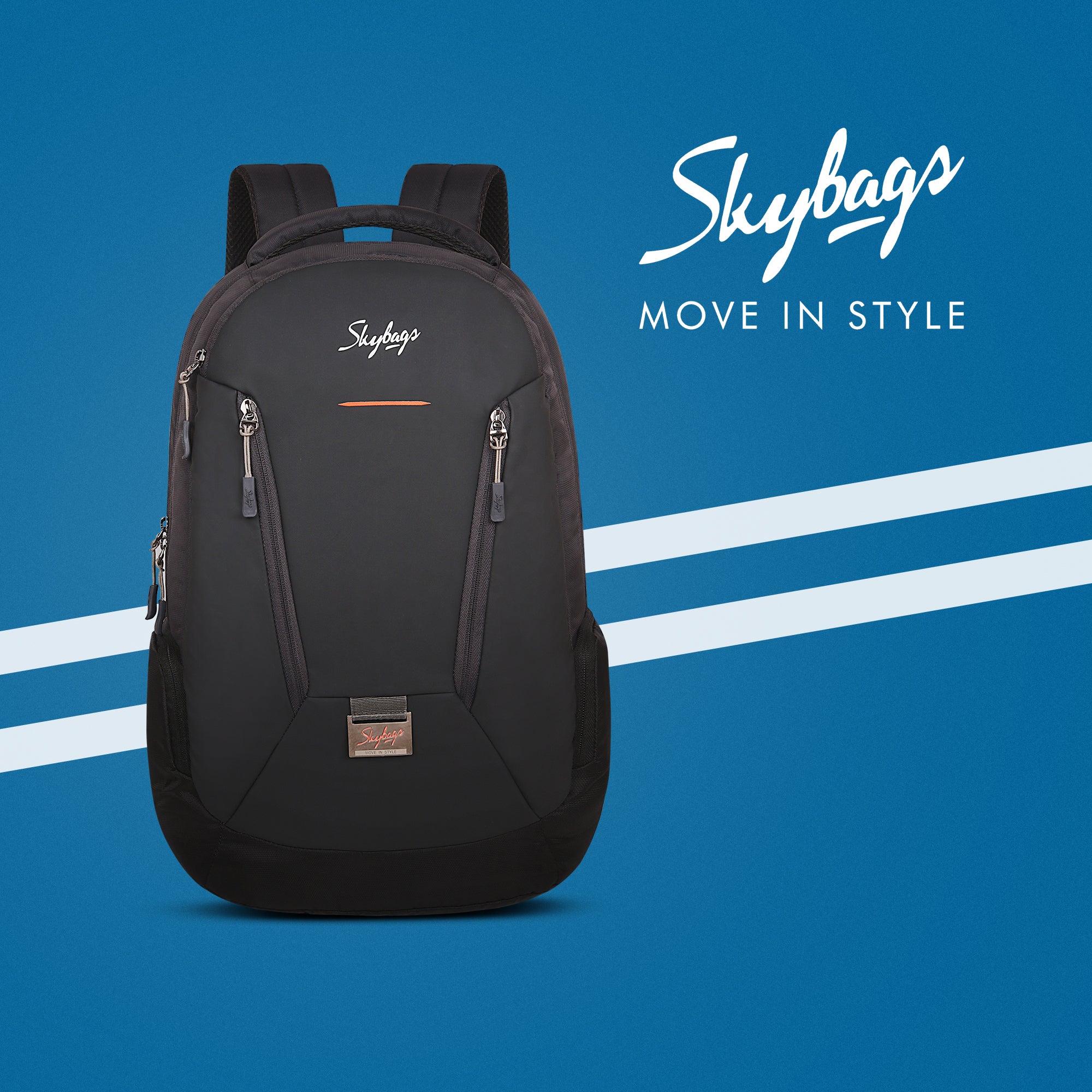 Skybags Chester Pro 01 Laptop Backpack Grey - Image 12