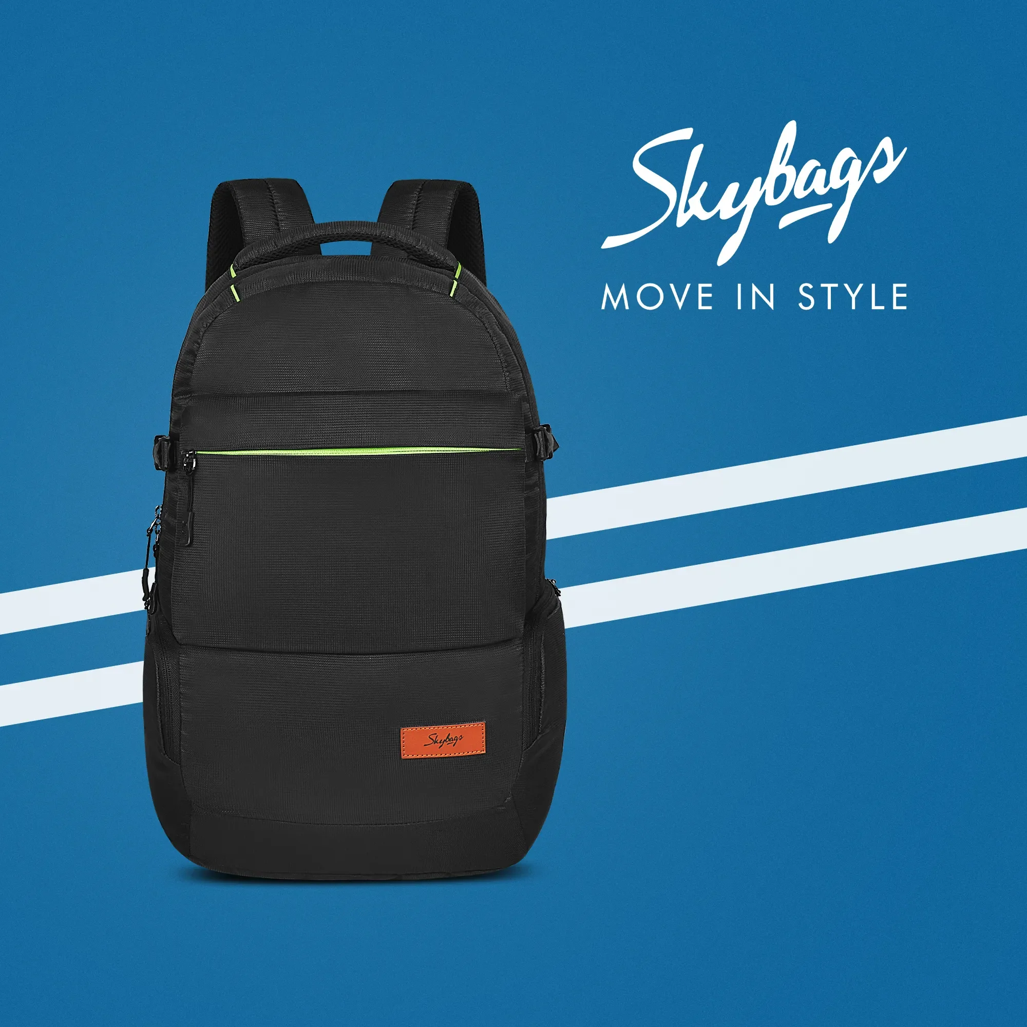 Skybags Chester Pro 03 Laptop Backpack Black - Image 10