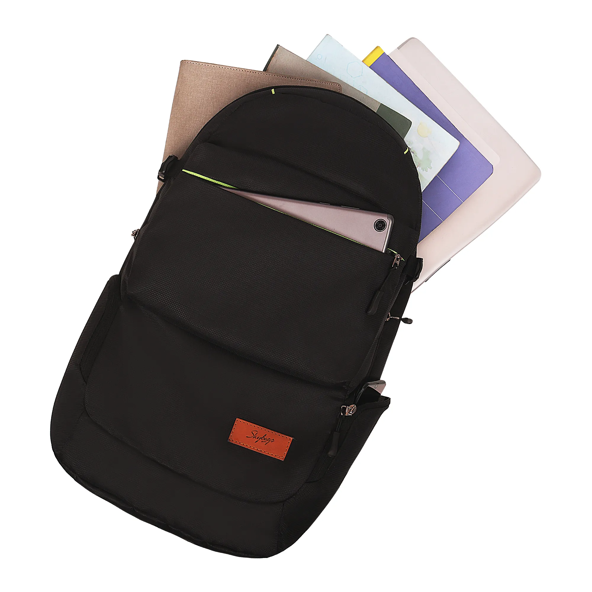 Skybags Chester Pro 03 Laptop Backpack Black - Image 11
