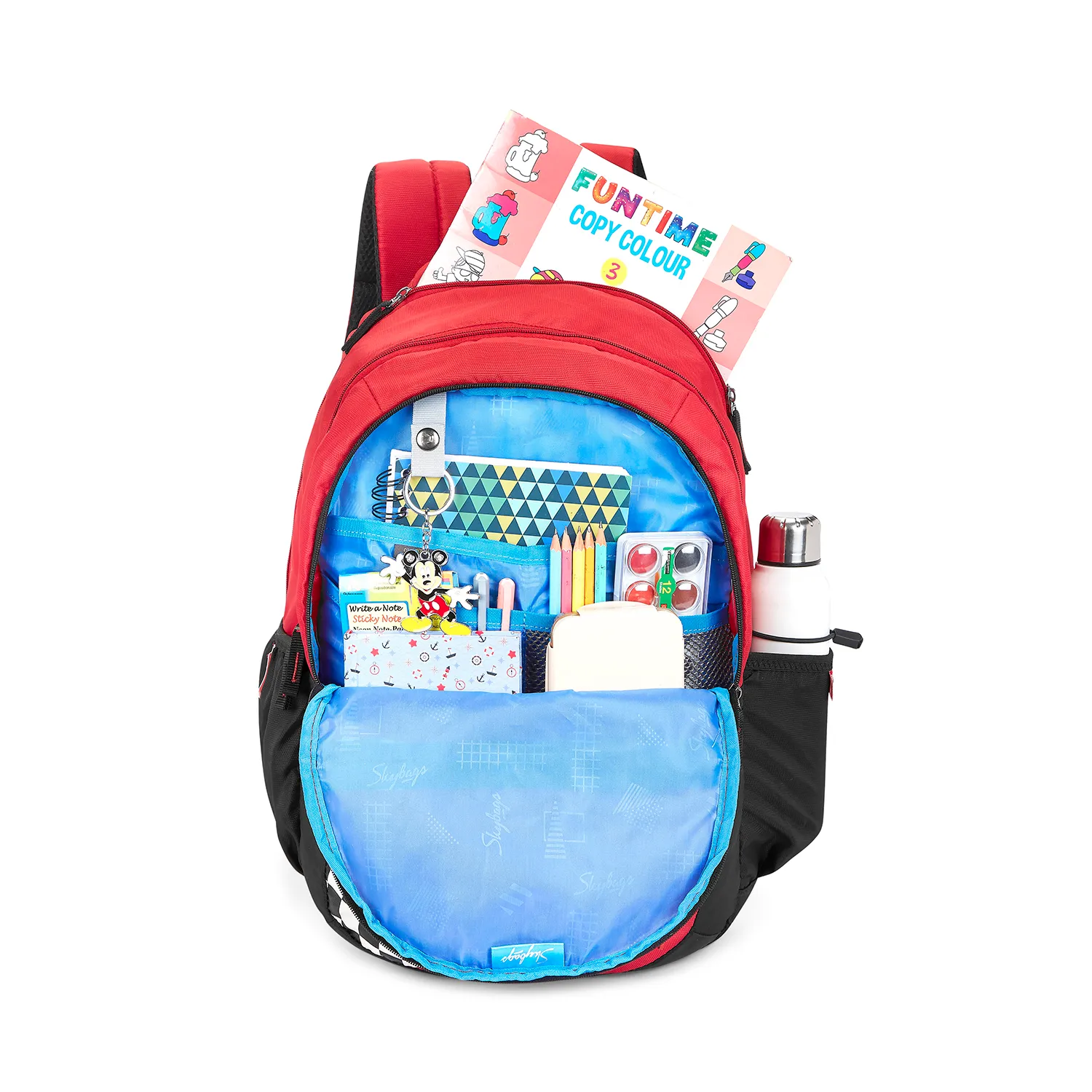 Skybags Drip Plus 01 Backpack Brown - Image 4