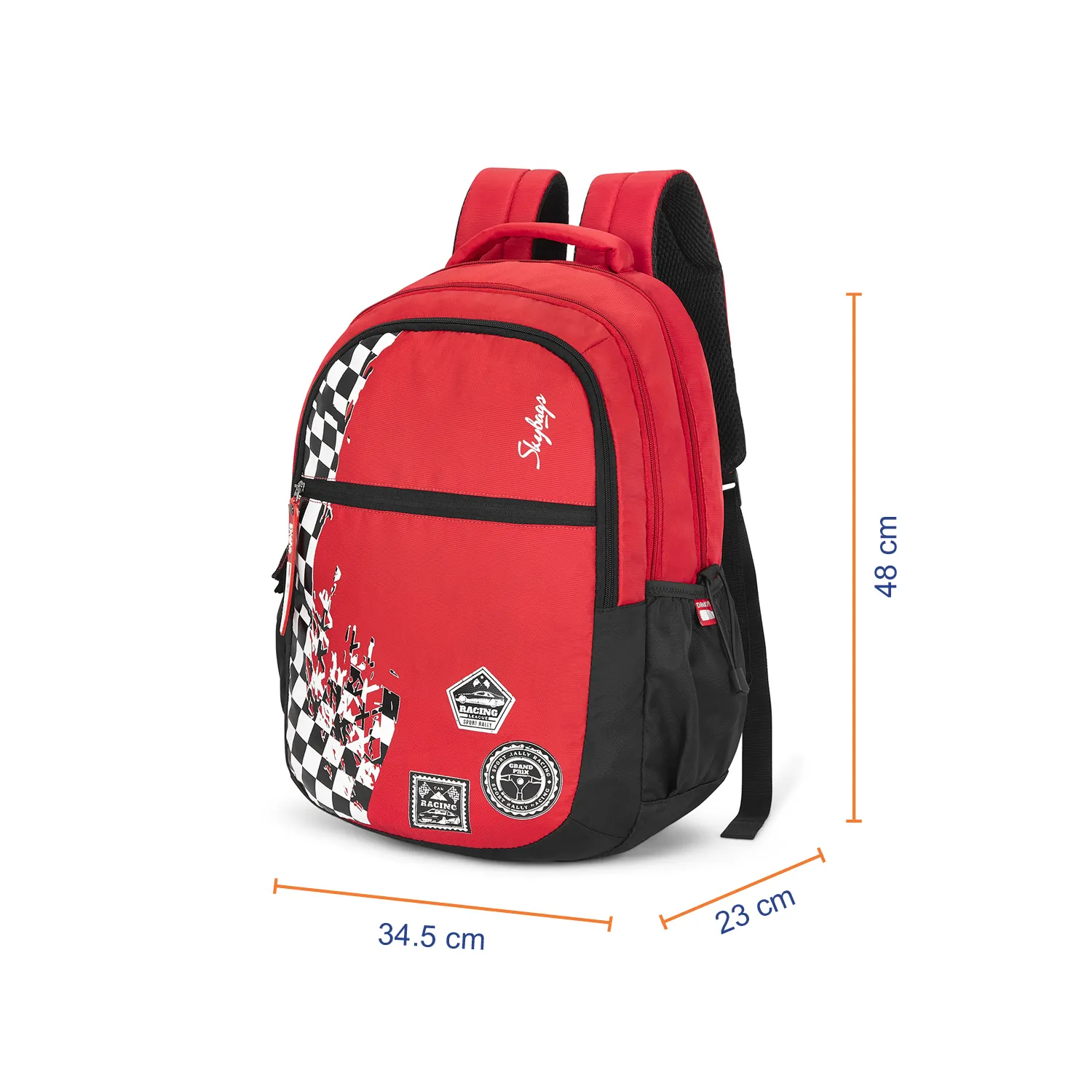 Skybags Drip Plus 01 Backpack Brown - Image 7