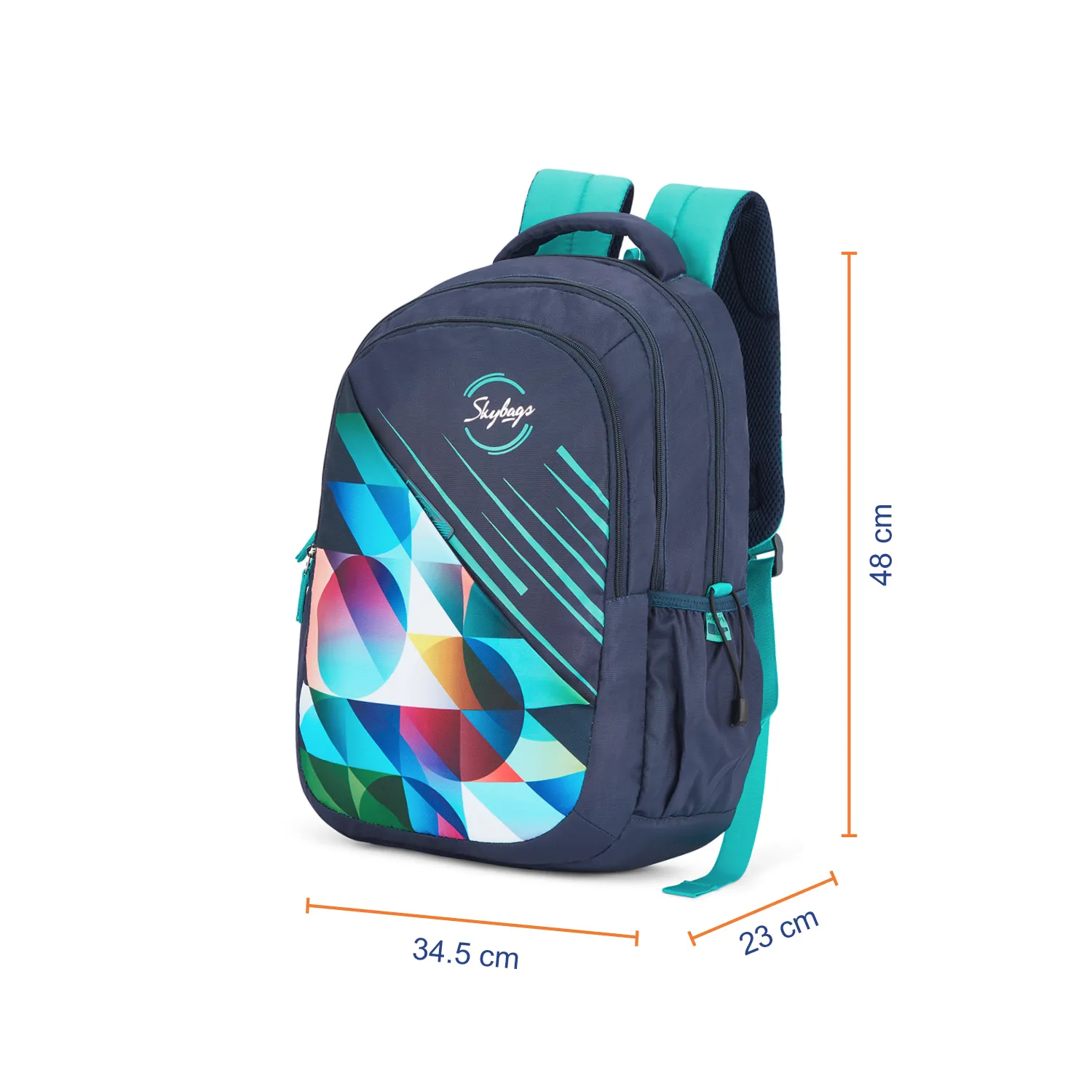 Skybags Drip Plus  05 Backpack Dark Navy - Image 10