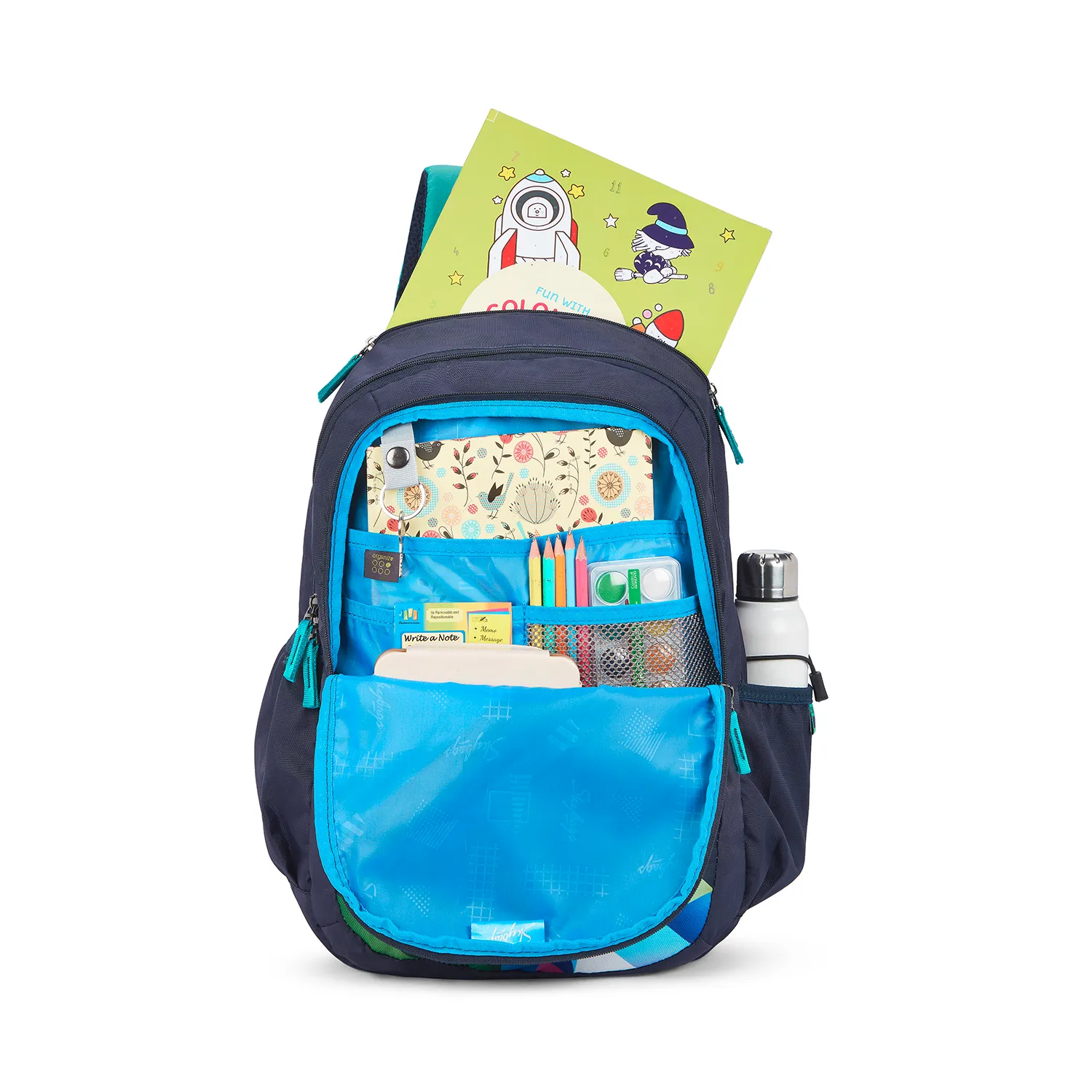 Skybags Drip Plus  05 Backpack Dark Navy - Image 7