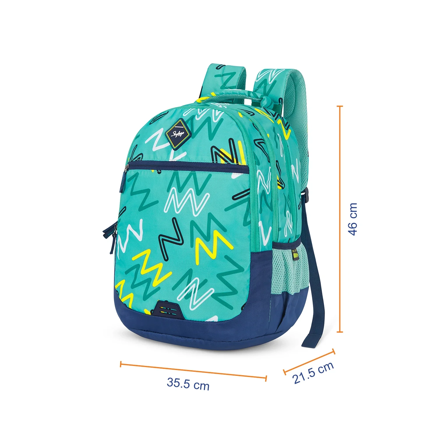 Skybags Drip Pro  04 Backpack Light Blue - Image 11