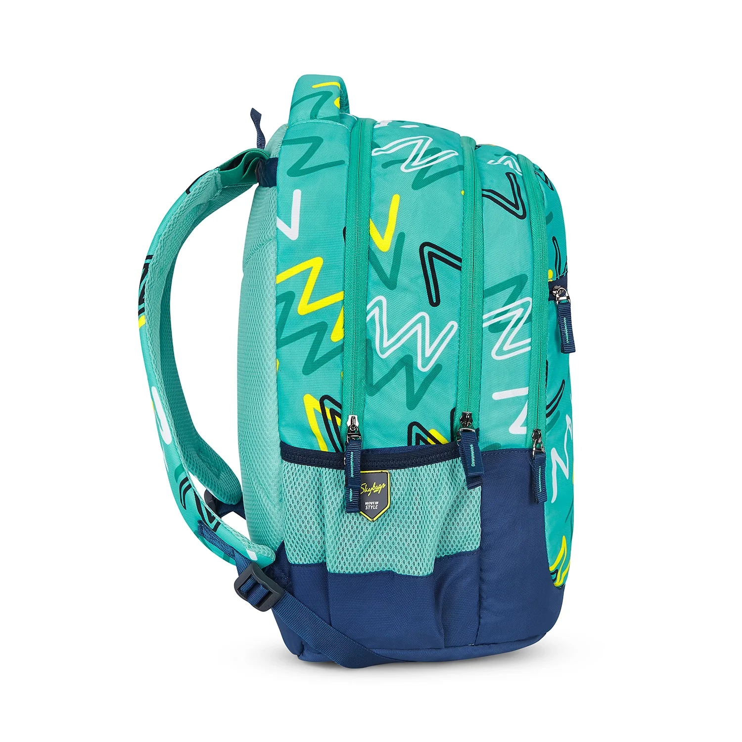 Skybags Drip Pro  04 Backpack Light Blue - Image 6