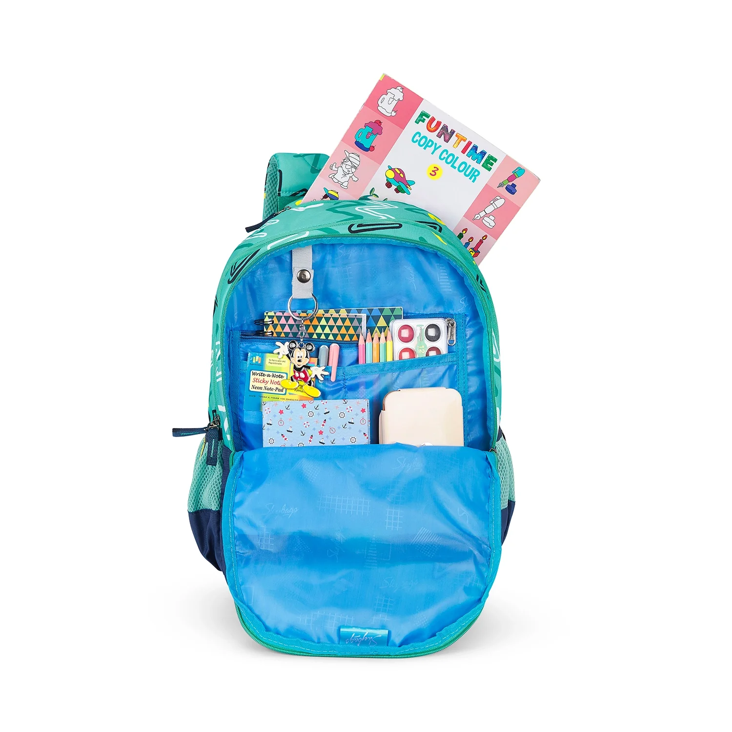 Skybags Drip Pro  04 Backpack Light Blue - Image 8