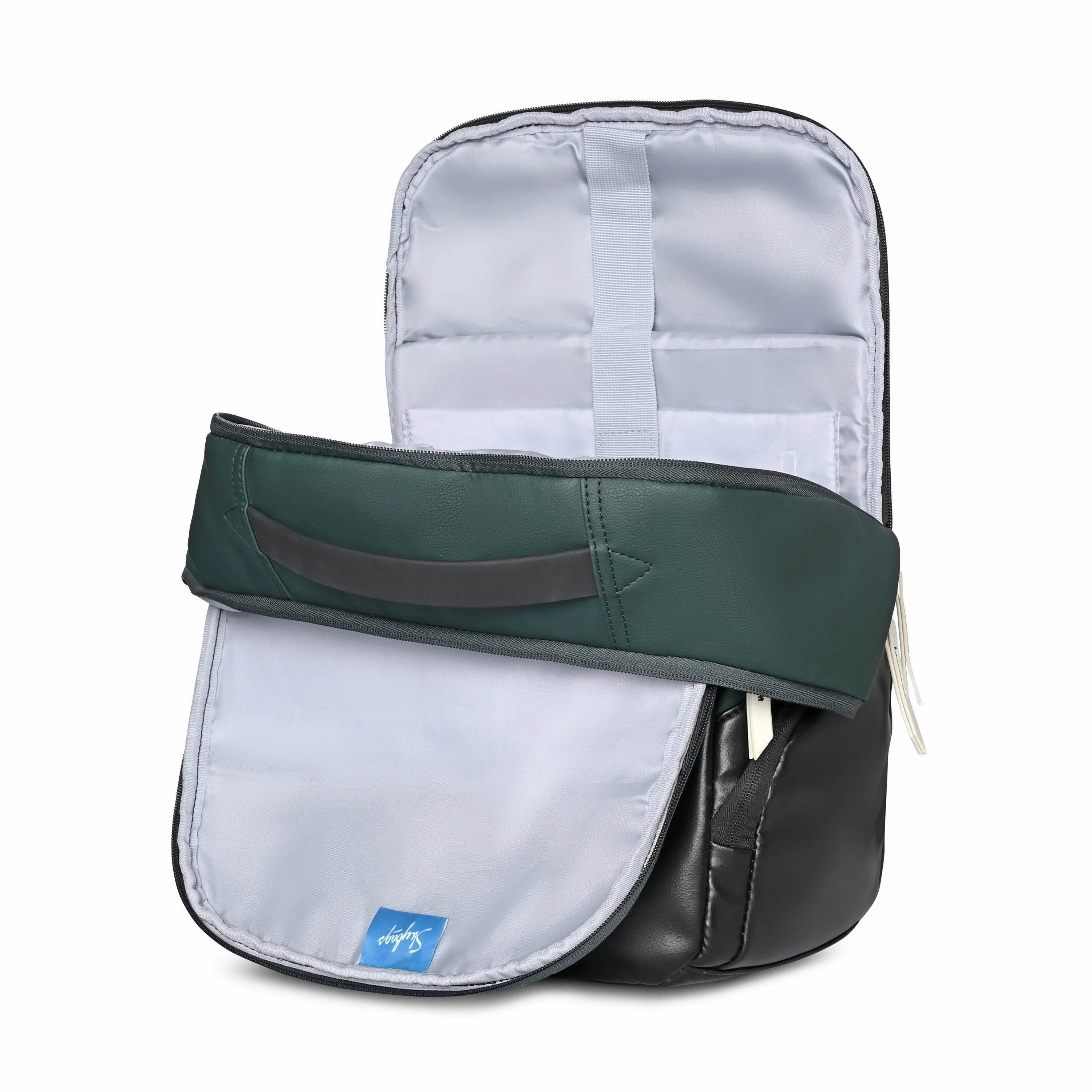 Skybags EKOH 01 LAPTOP BACKPACK GREEN - Image 7
